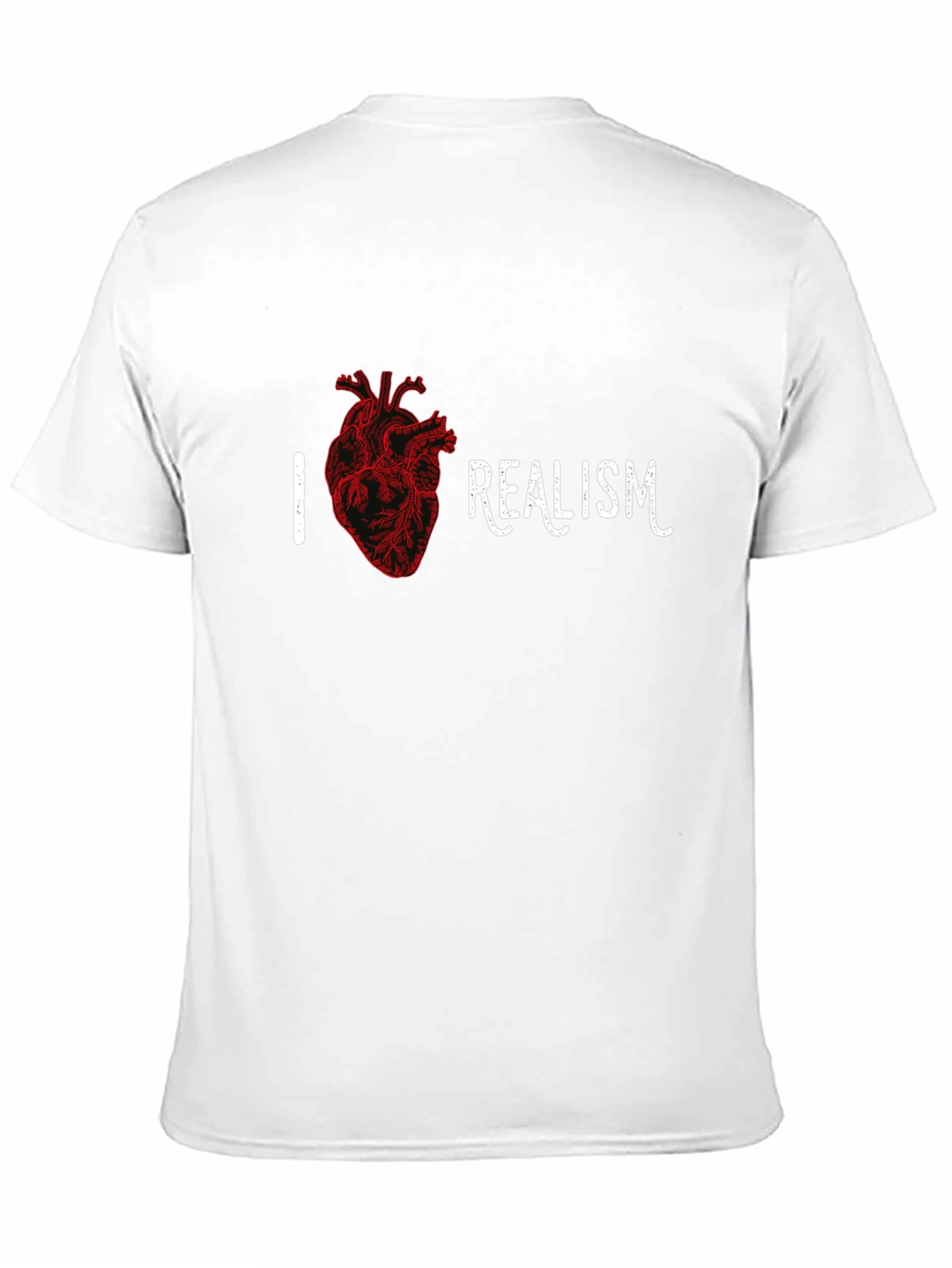 I Heart Realism Graphic T-Shirt - Black