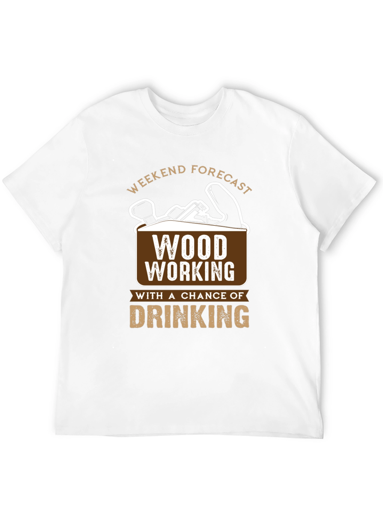 Weekend Forecast Woodworking T-Shirt