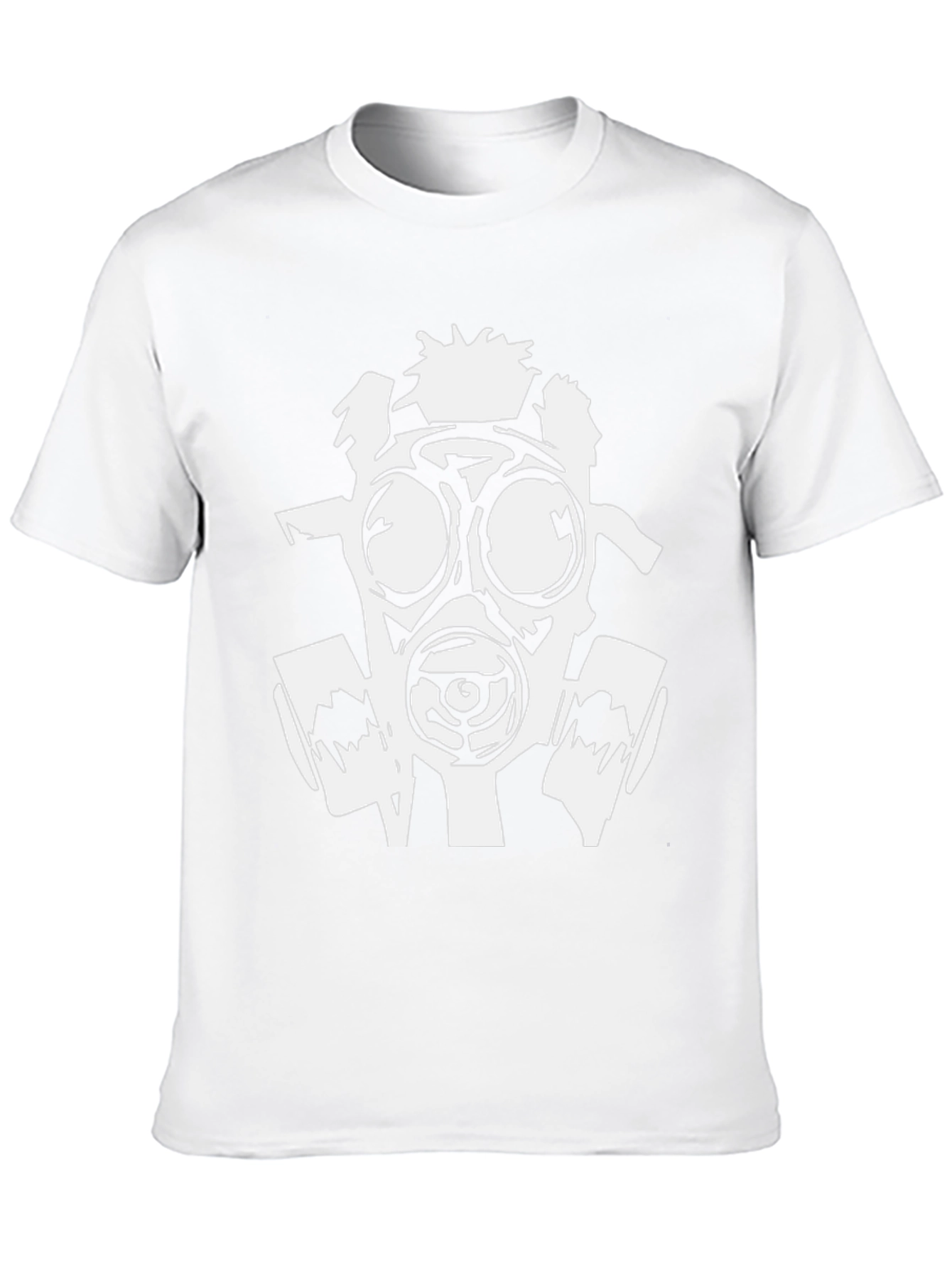 Gas Mask Graphic Black T-Shirt