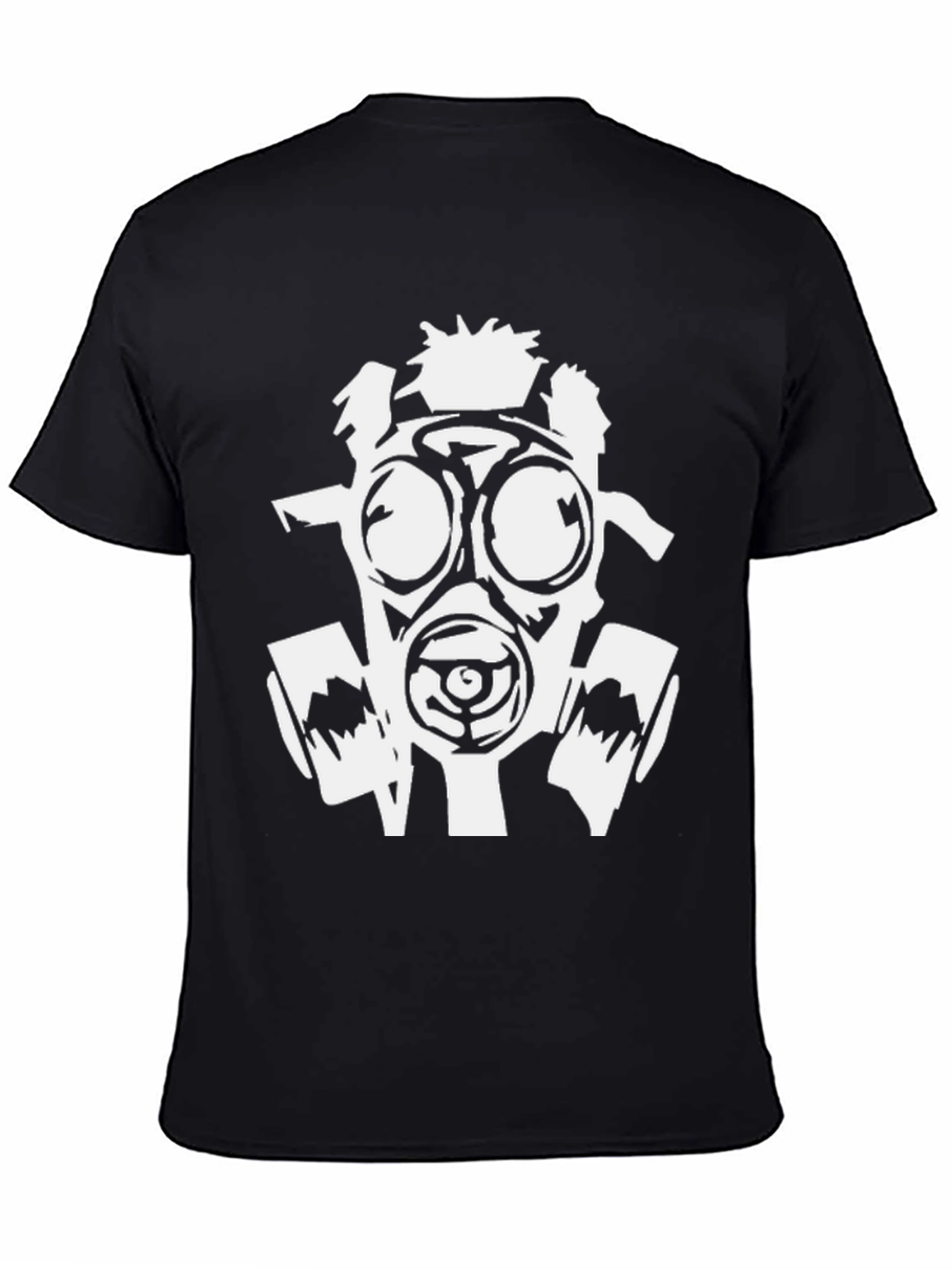 Gas Mask Graphic Black T-Shirt