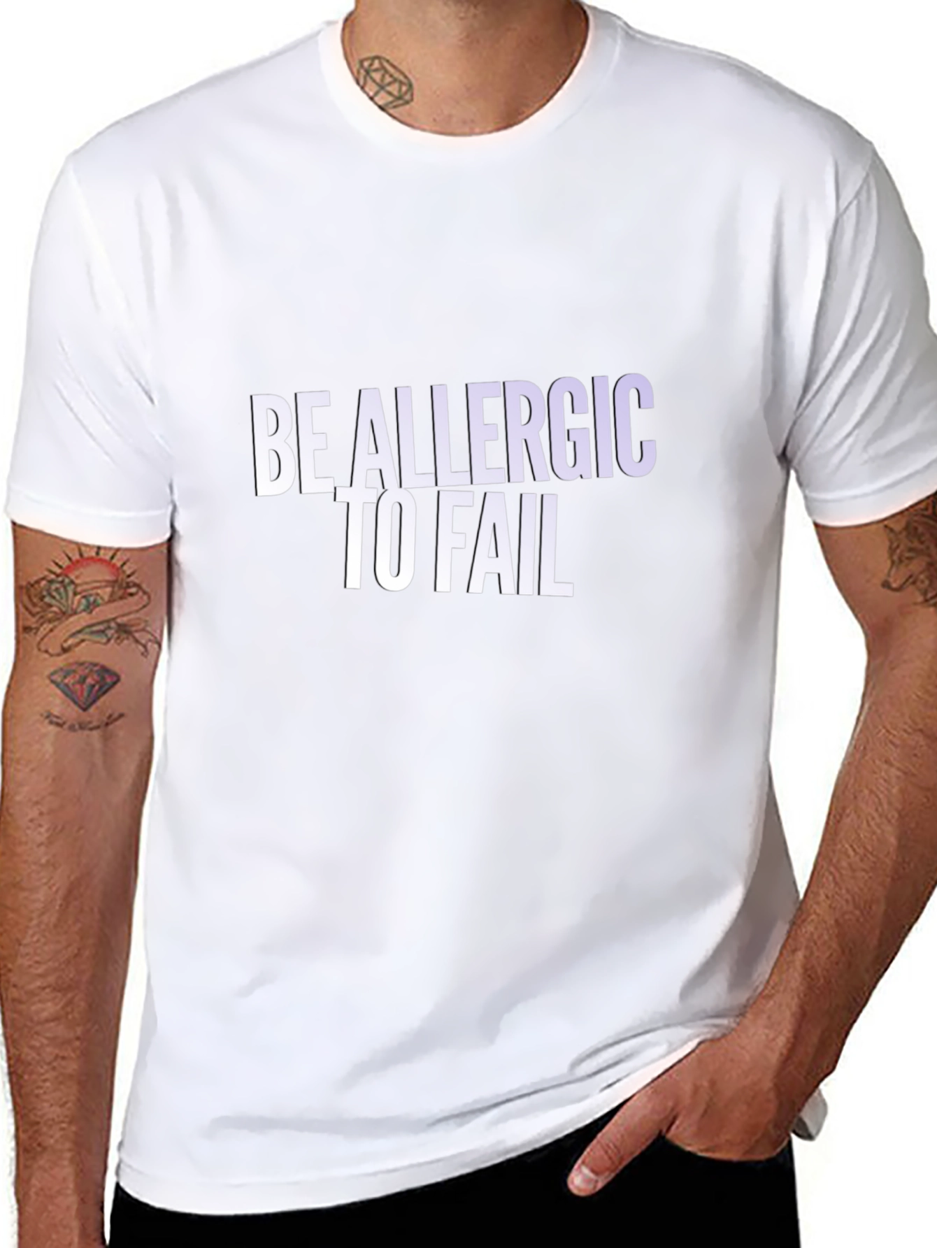 Be Allergic To Fail Graphic Tee