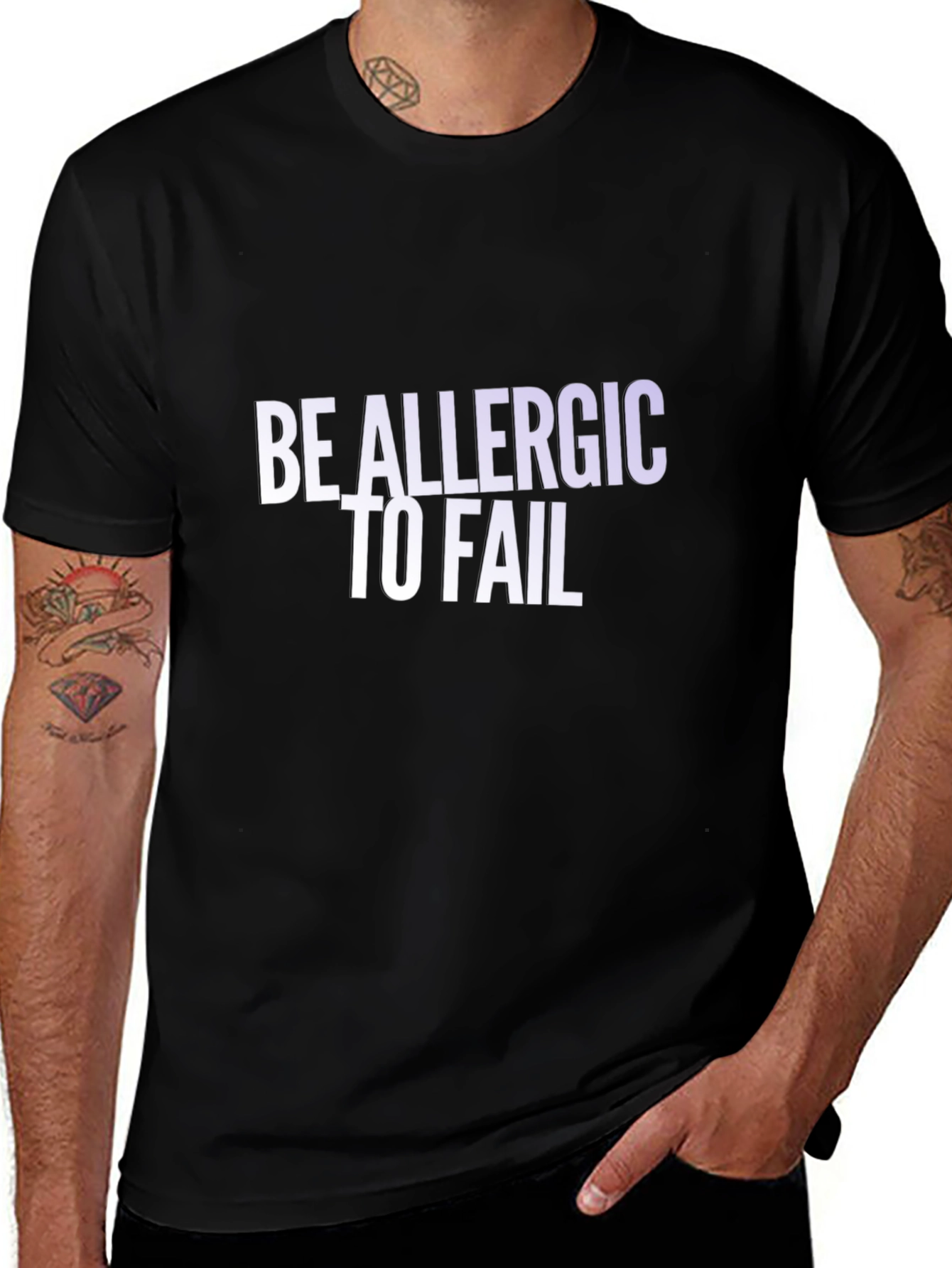 Be Allergic To Fail Graphic Tee