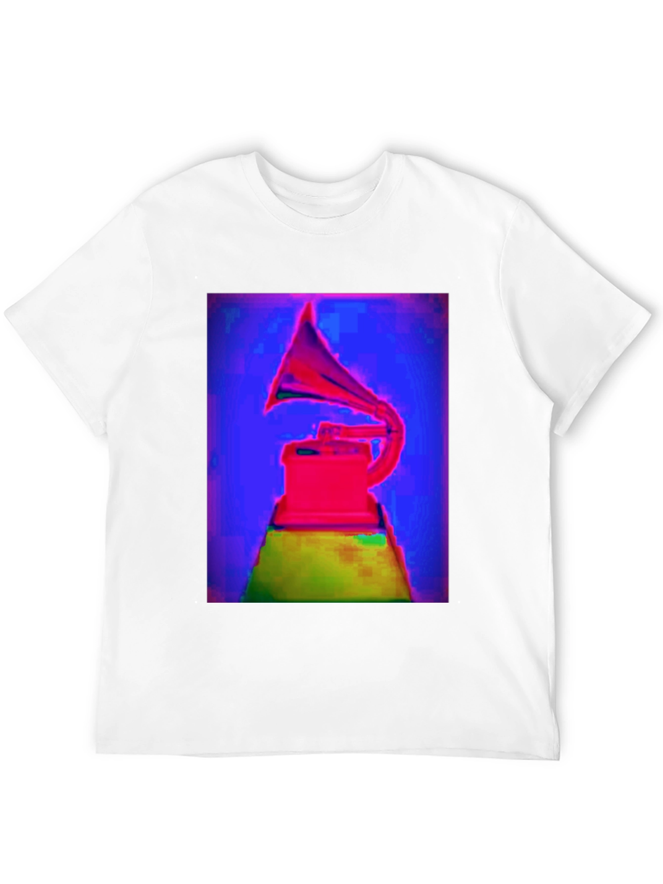 Vaporwave Phonograph T-Shirt - Retro Cool