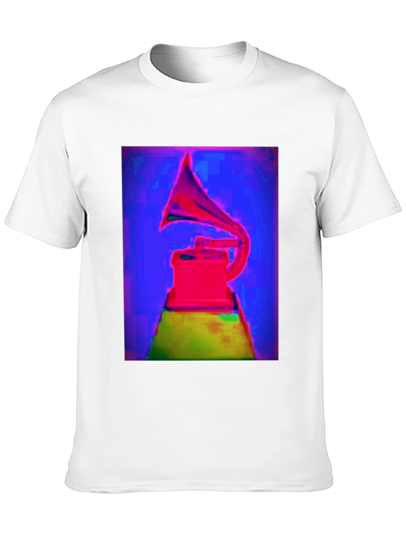 Vaporwave Phonograph T-Shirt - Retro Cool