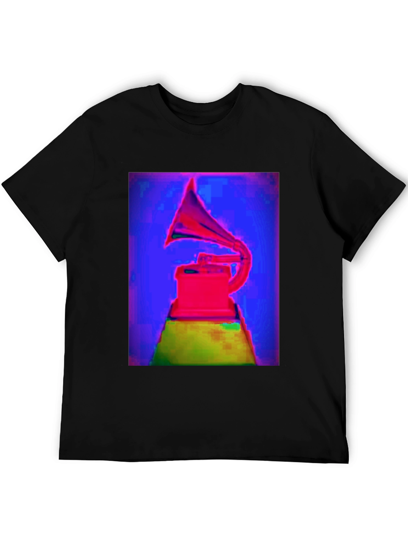 Vaporwave Phonograph T-Shirt - Retro Cool