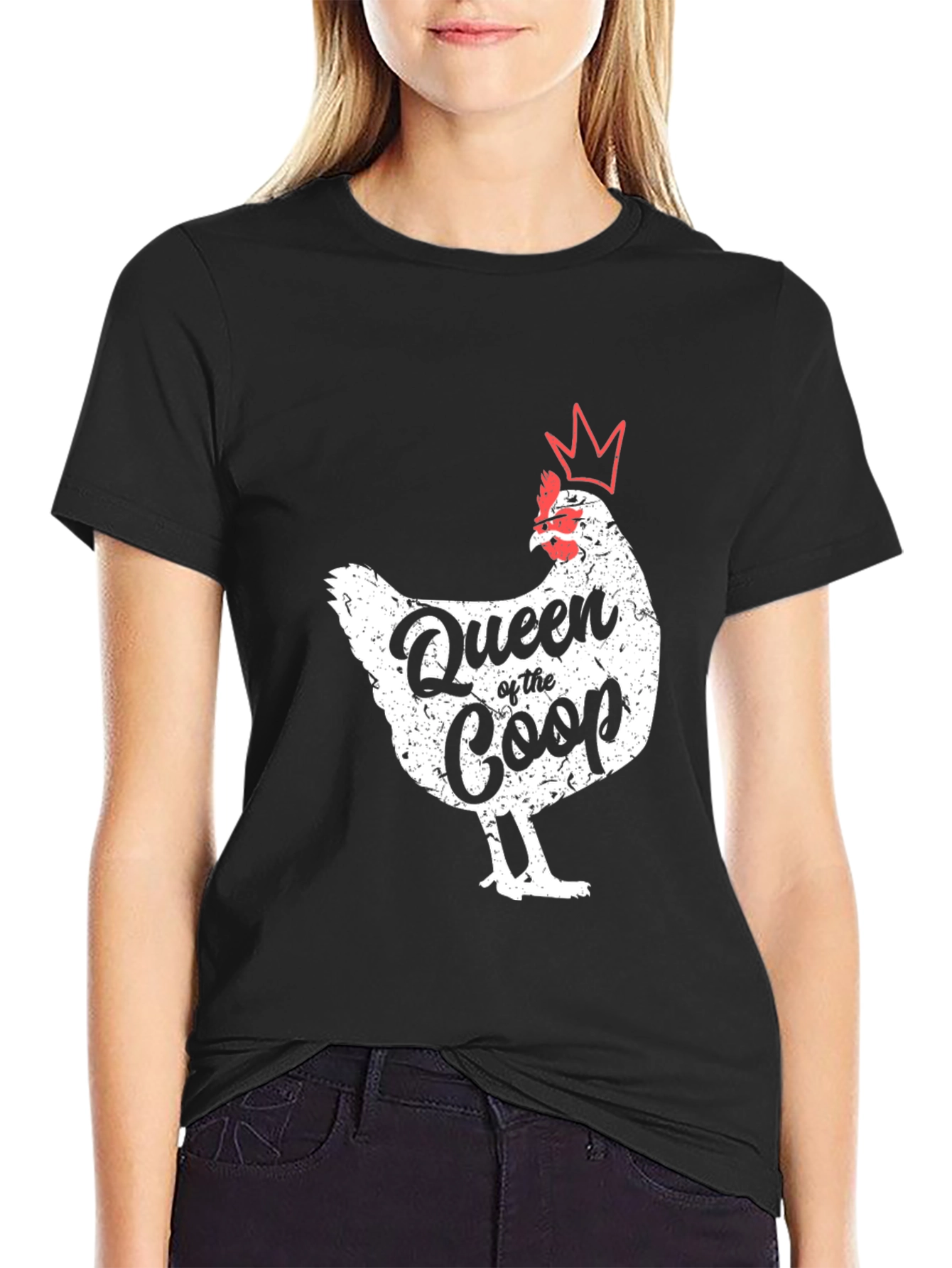 Queen of the Coop Novelty Graphic Tee