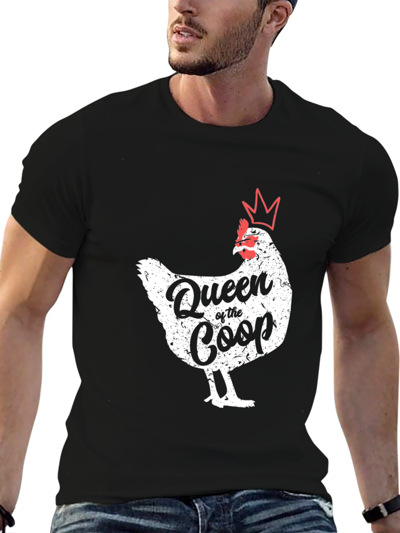 Queen of the Coop Novelty Graphic Tee