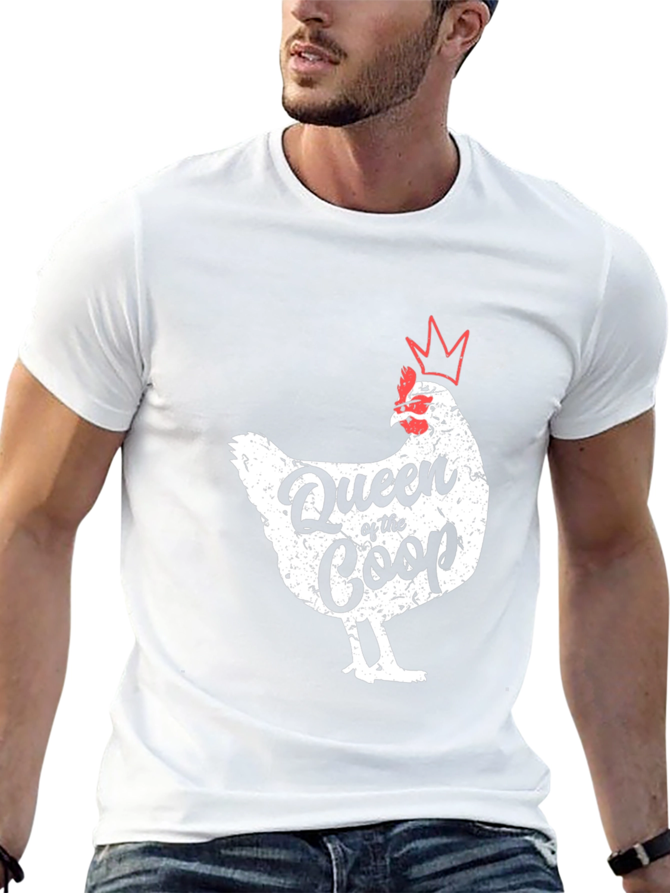 Queen of the Coop Novelty Graphic Tee