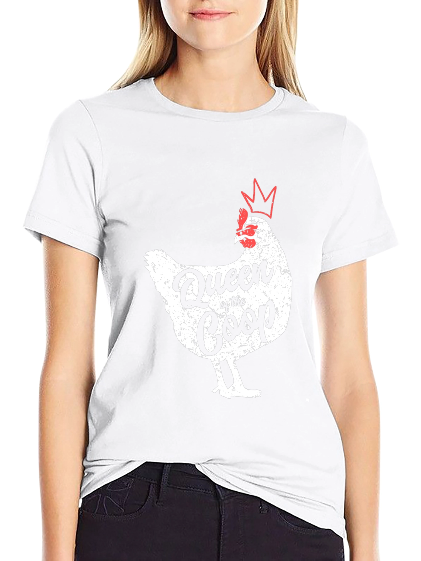 Queen of the Coop Novelty Graphic Tee