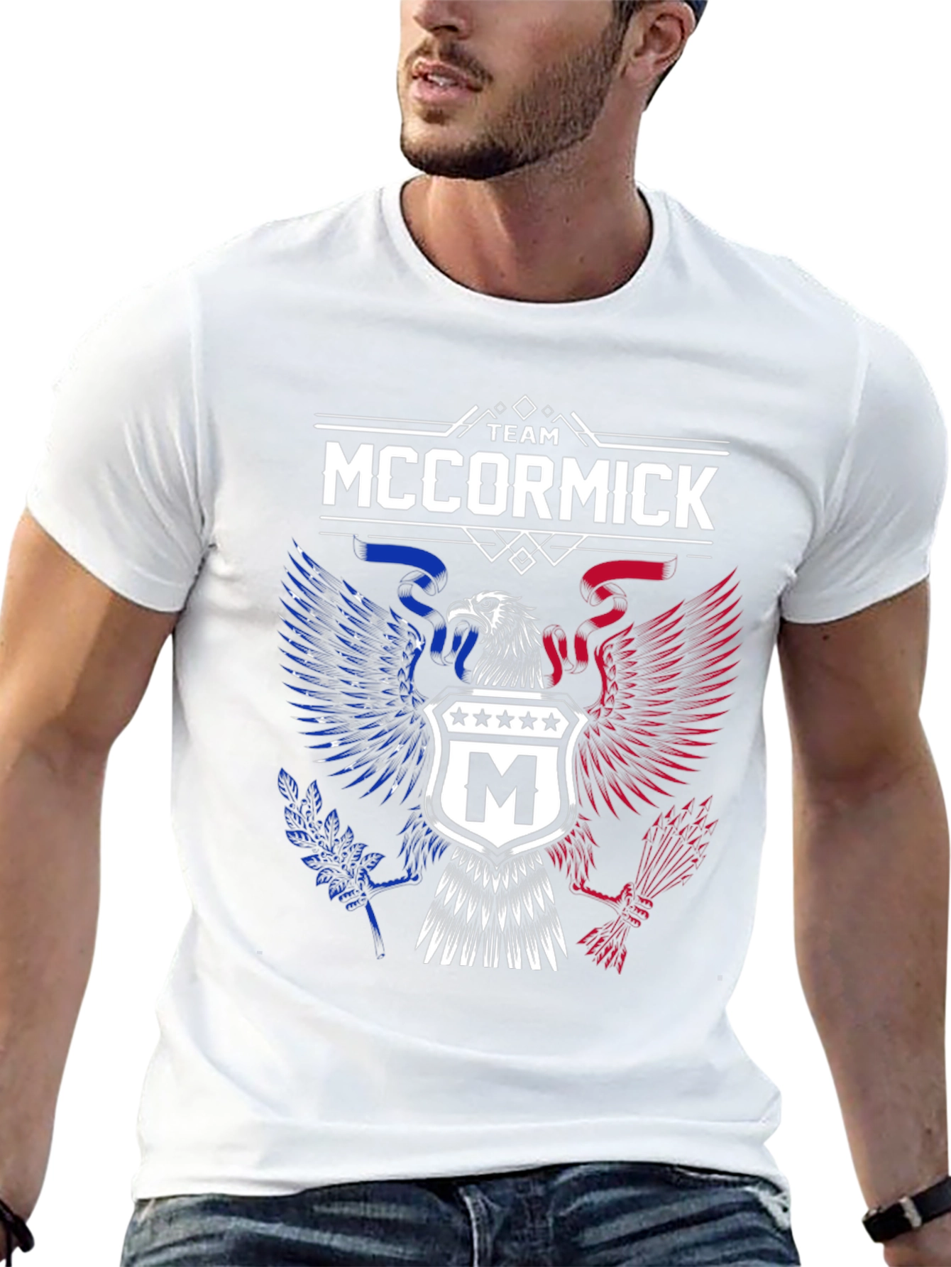 Team McCormick Patriotic T-Shirt