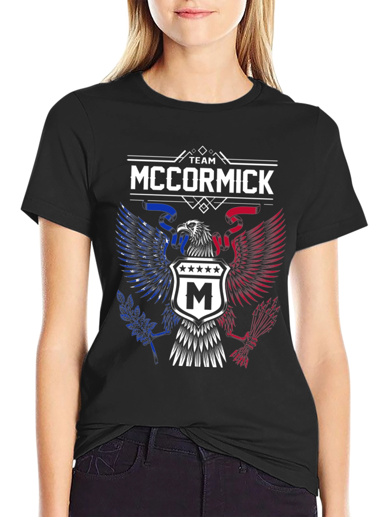 Team McCormick Patriotic T-Shirt
