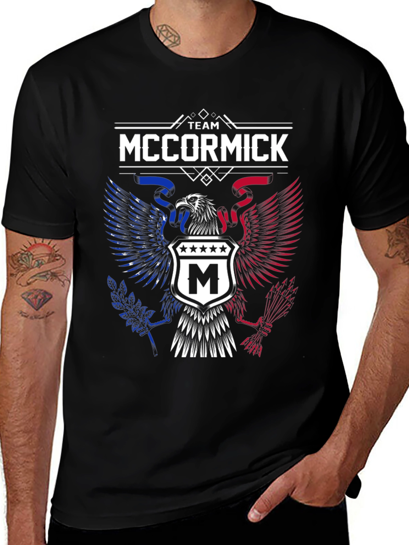 Team McCormick Patriotic T-Shirt