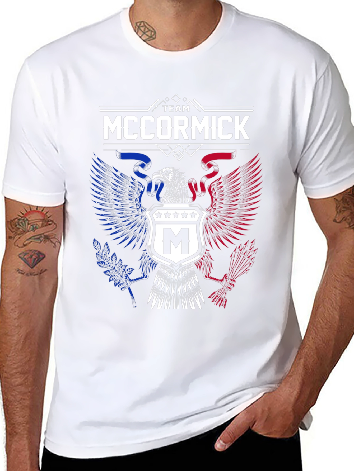 Team McCormick Patriotic T-Shirt