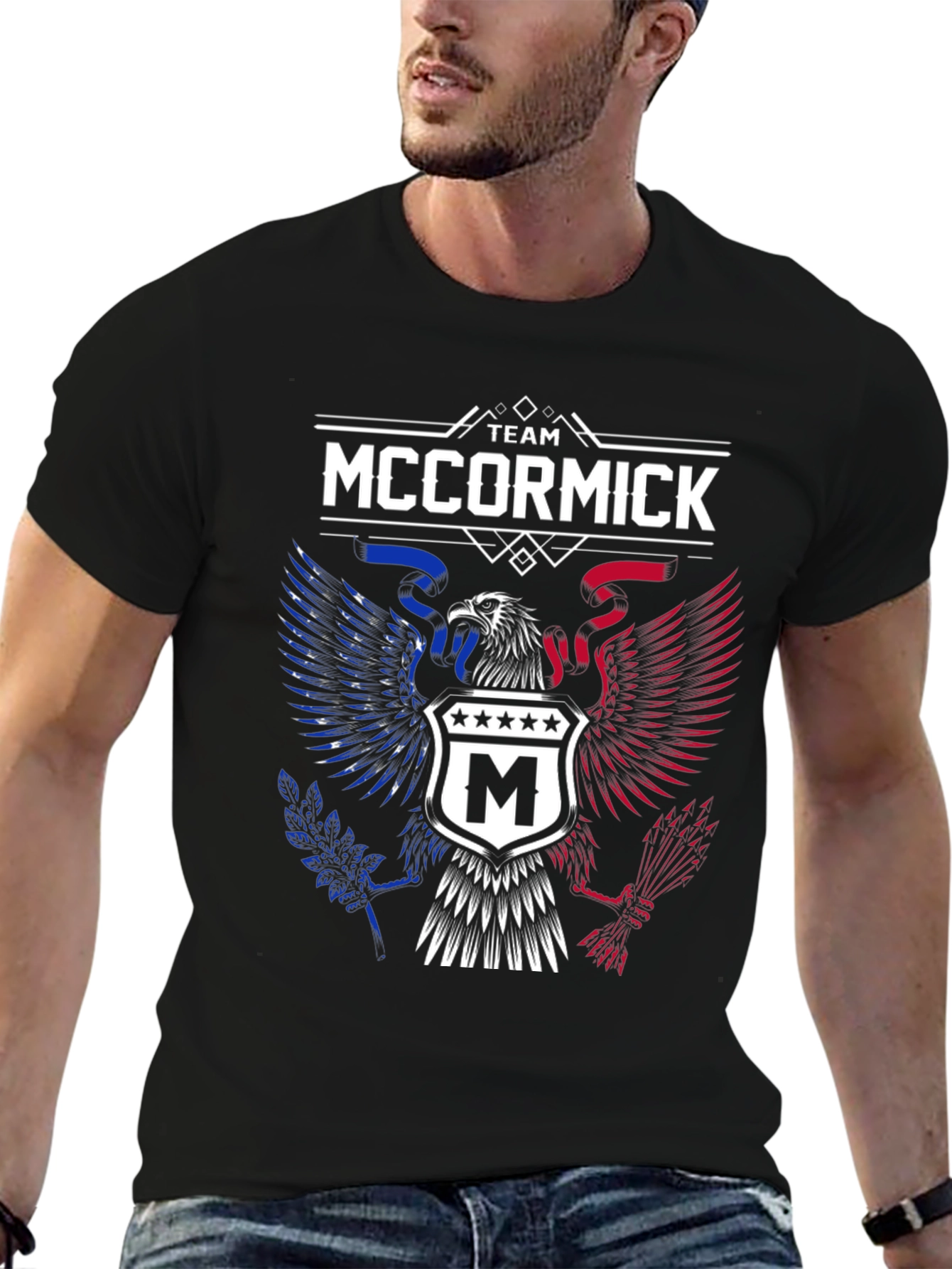 Team McCormick Patriotic T-Shirt