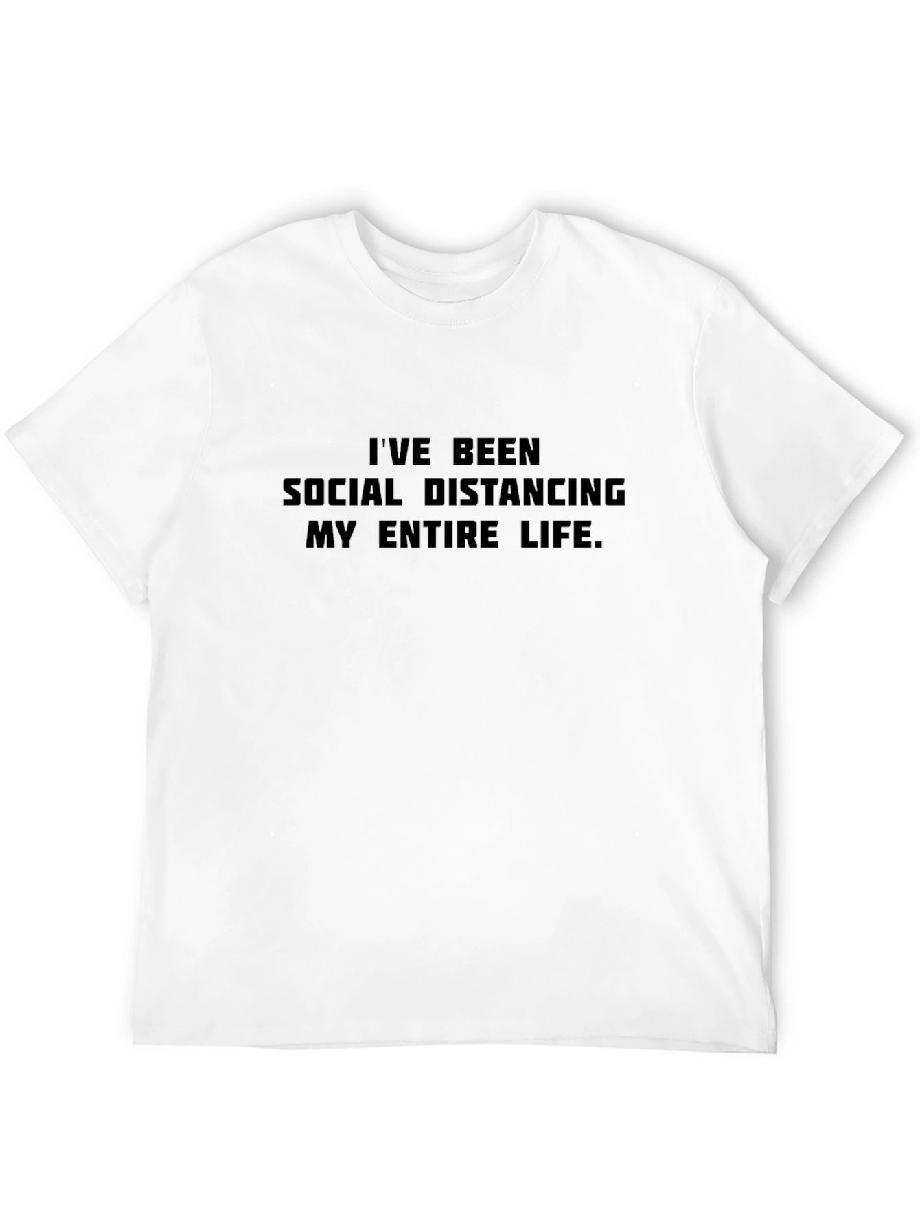 Social Distancing T-Shirt - Introvert Humor Tee