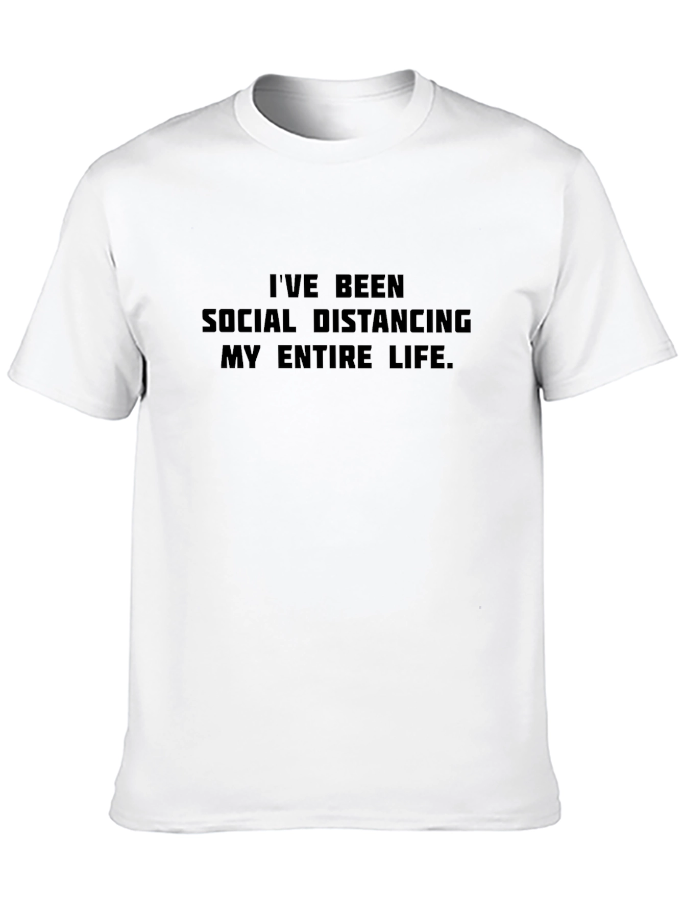 Social Distancing T-Shirt - Introvert Humor Tee