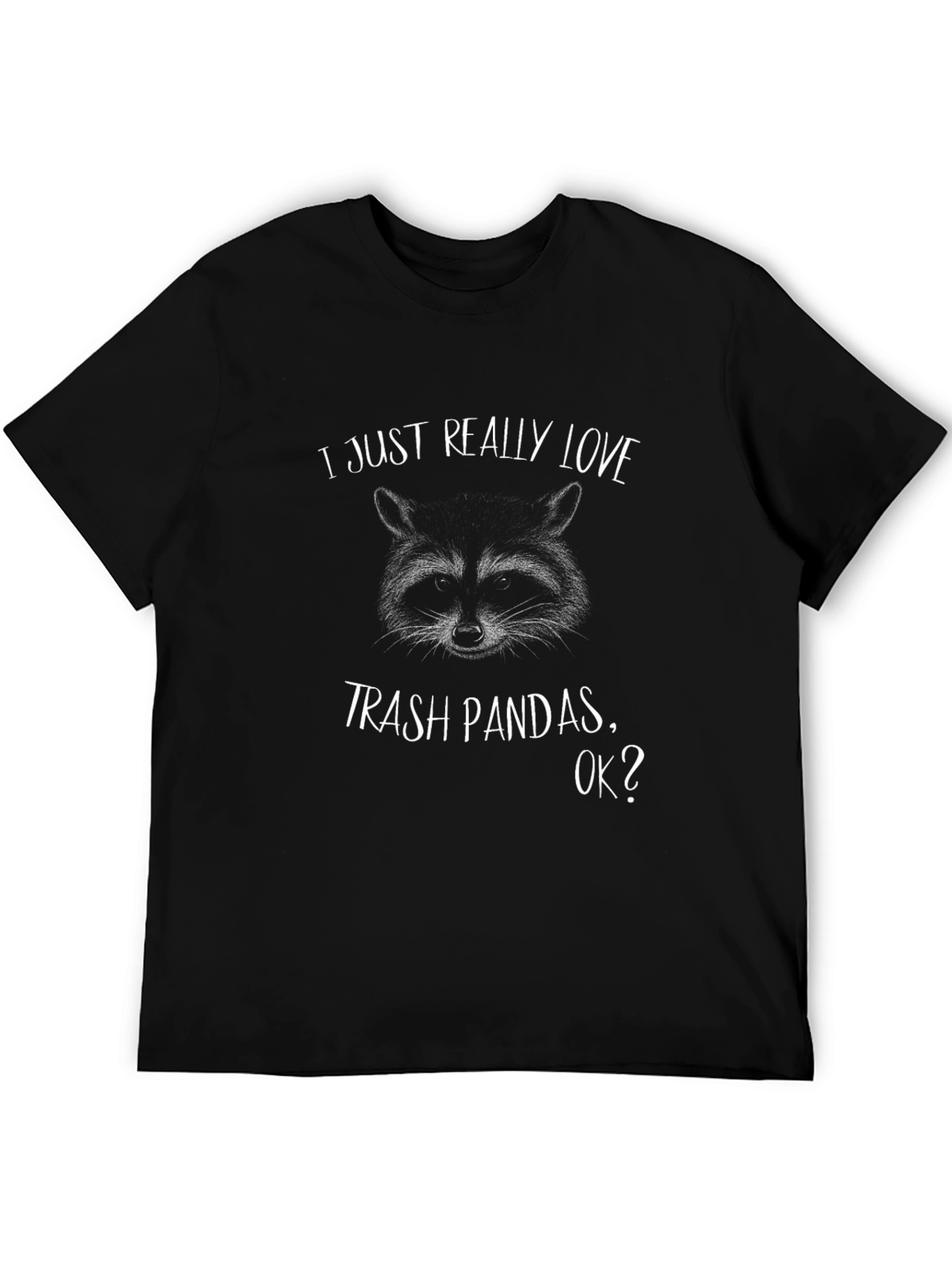 Trash Panda Lover T-Shirt - Raccoon Graphic Tee