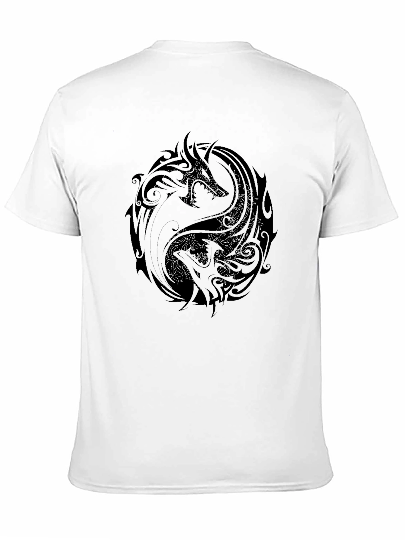 Yin Yang Dragon Graphic Tee
