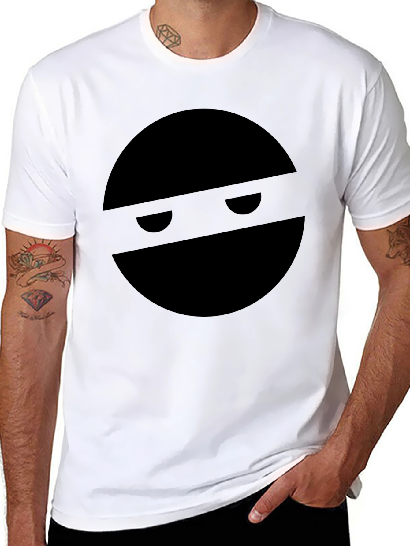 Ninja Emblem Black T-Shirt
