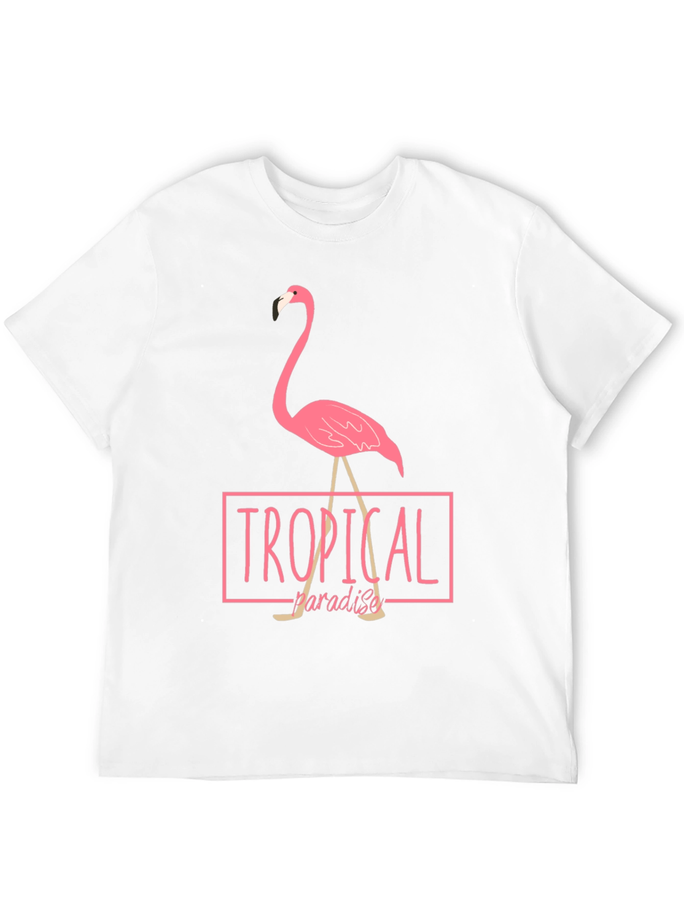Tropical Paradise Flamingo T-Shirt