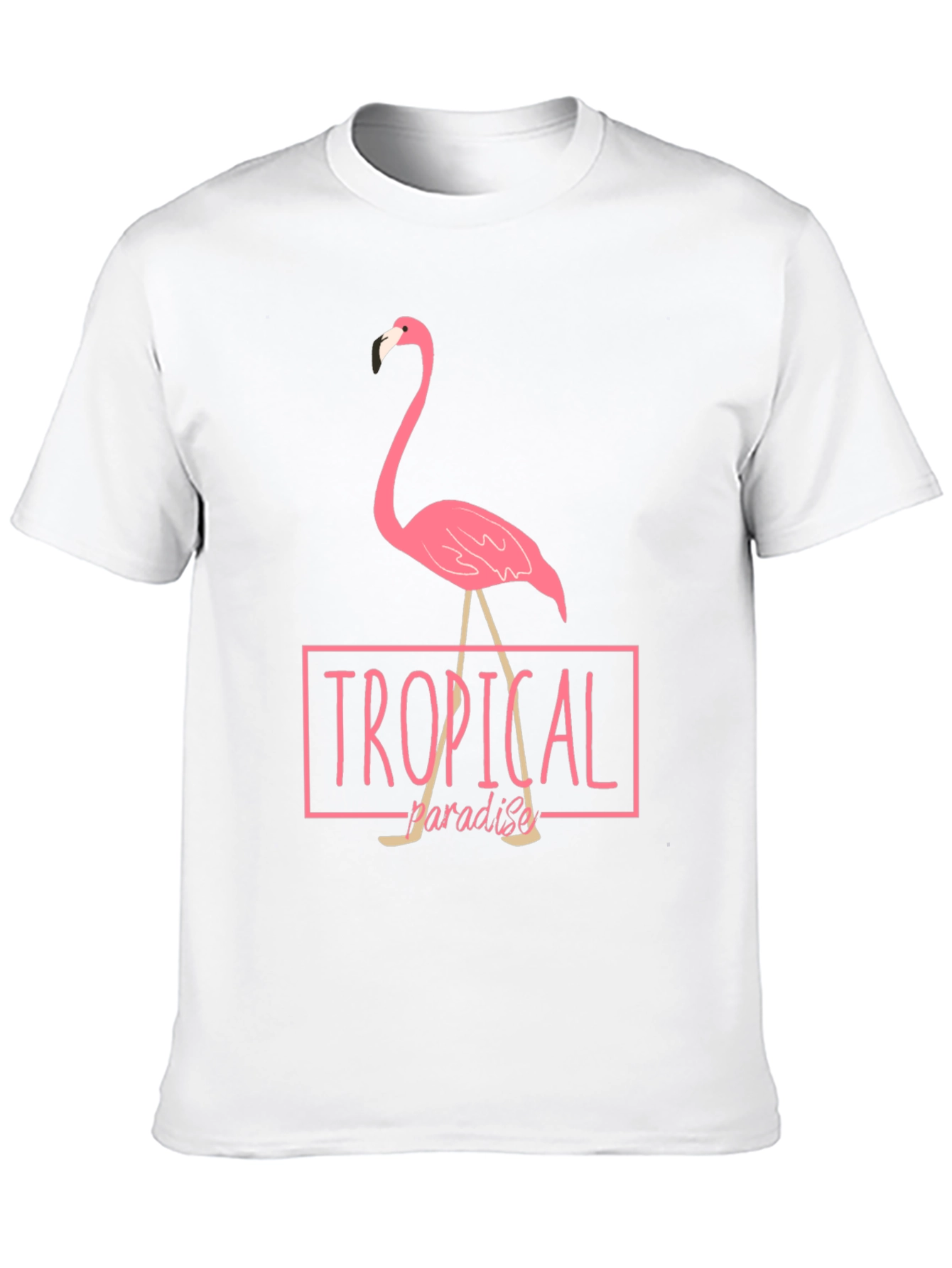 Tropical Paradise Flamingo T-Shirt