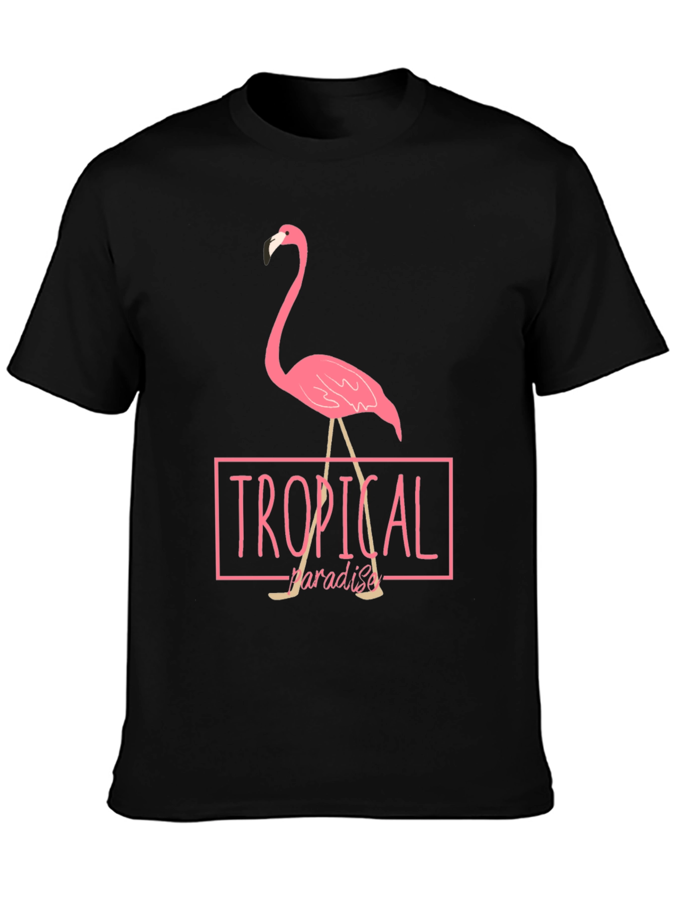 Tropical Paradise Flamingo T-Shirt