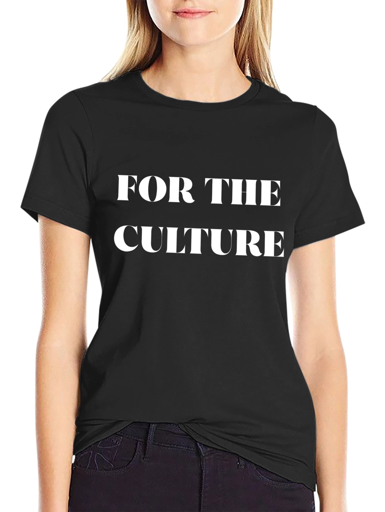 For The Culture Black T-Shirt