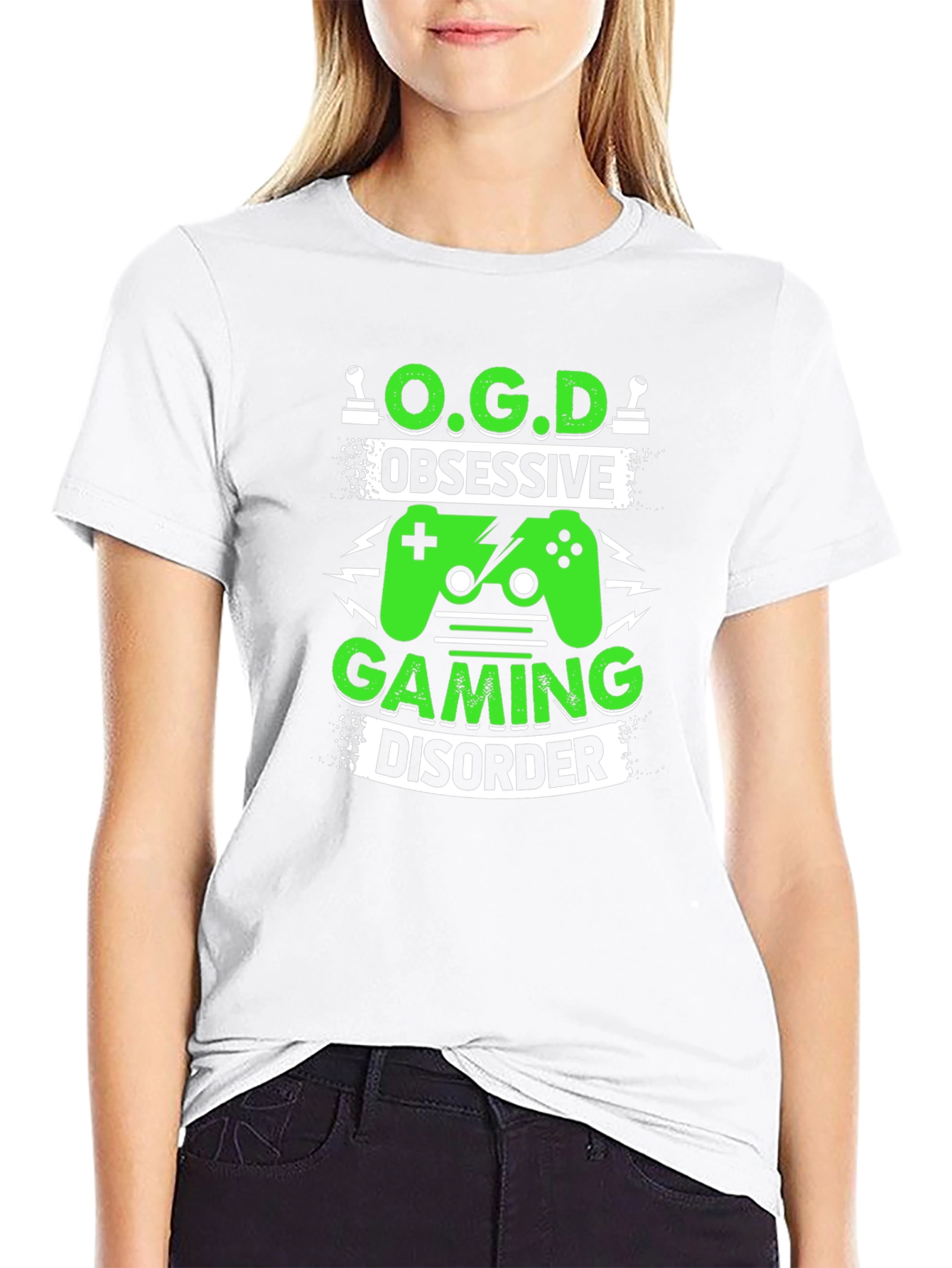 Obsessive Gaming Disorder T-Shirt Funny Gamer Tee