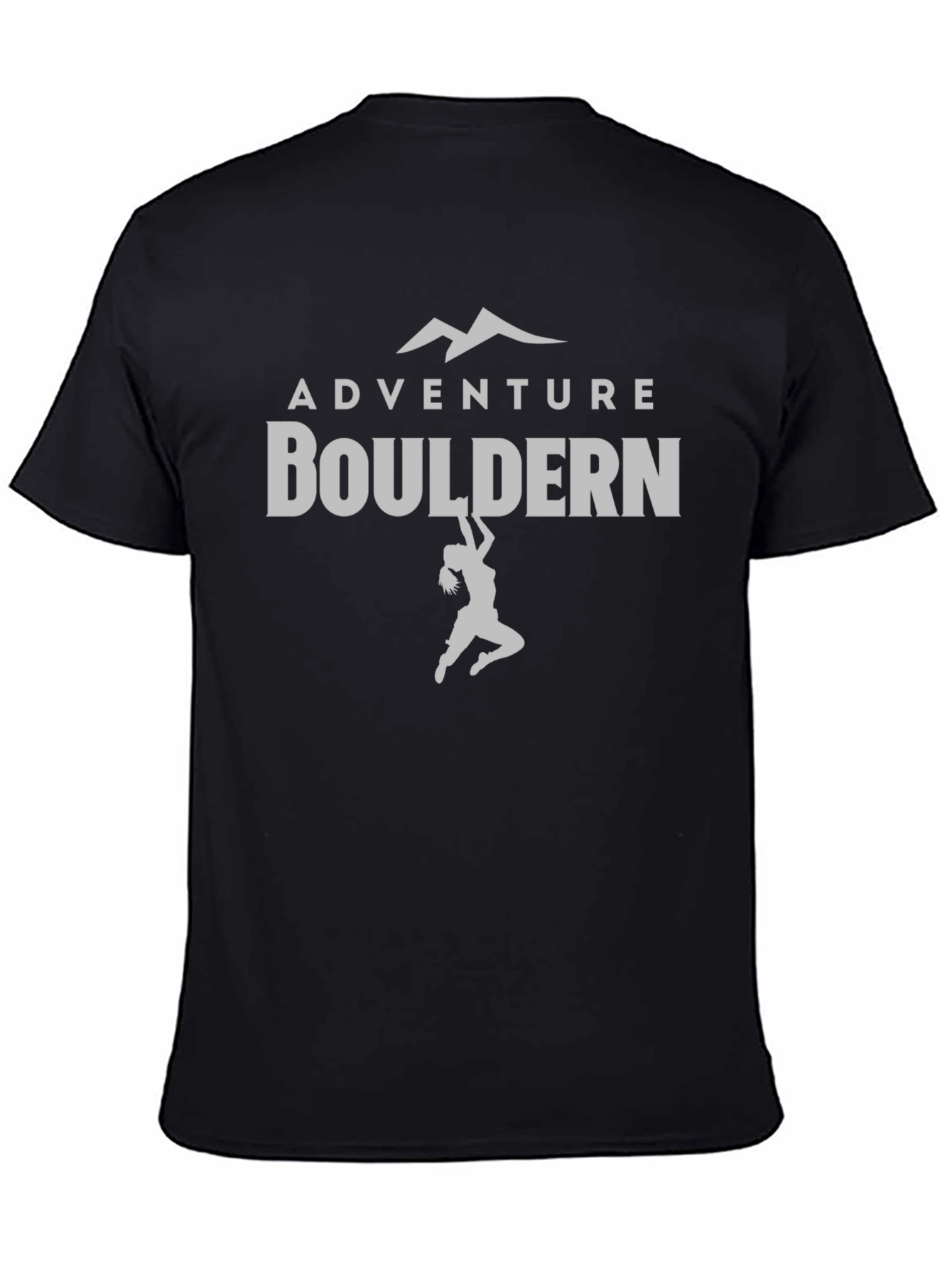 Adventure Bouldern Black Graphic Tee