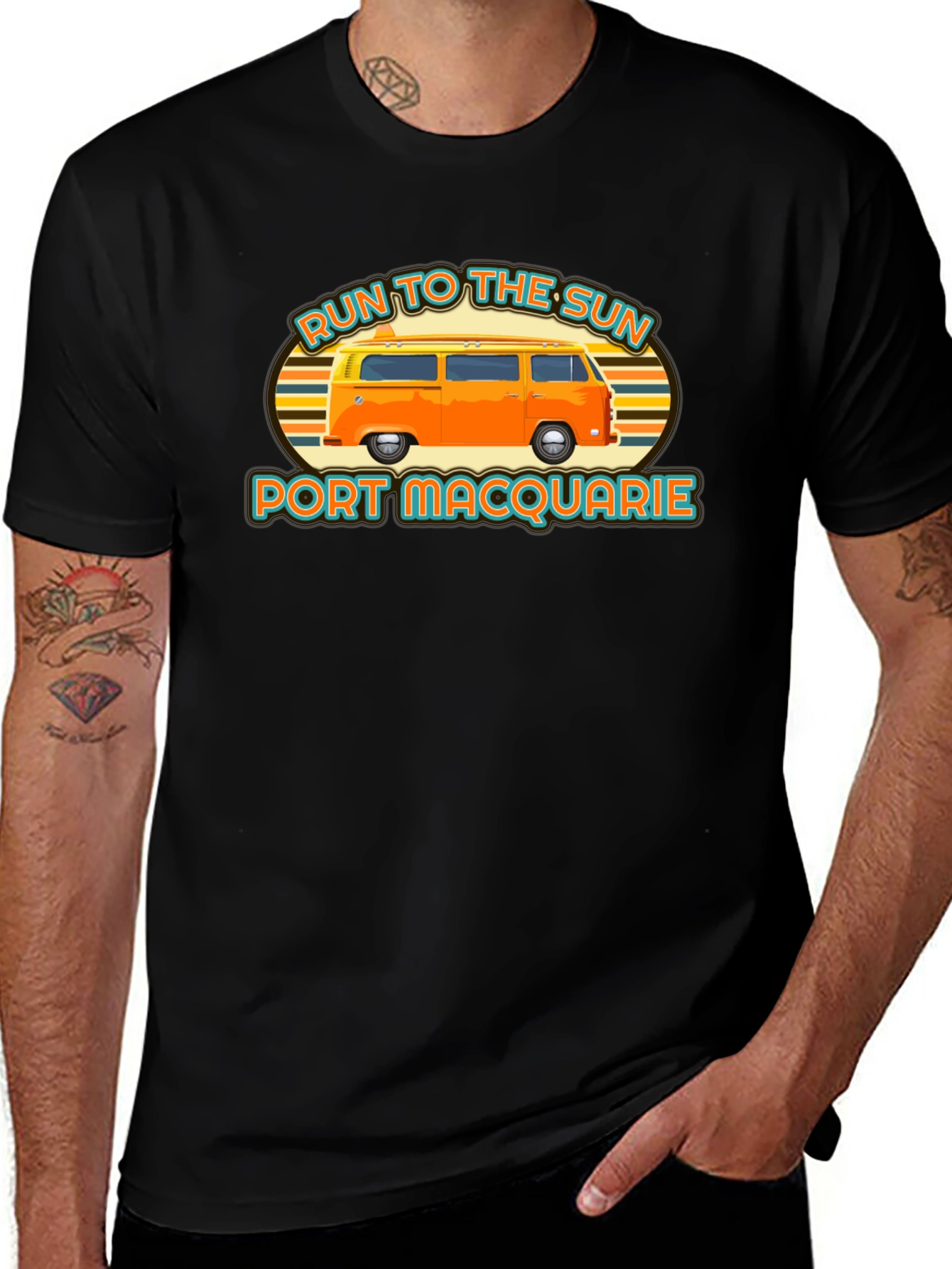 Run to the Sun Port Macquarie Tee