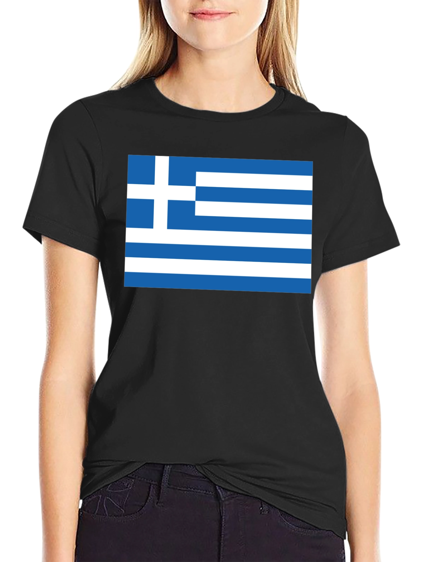 Greek Flag T-Shirt - Show Your Pride!