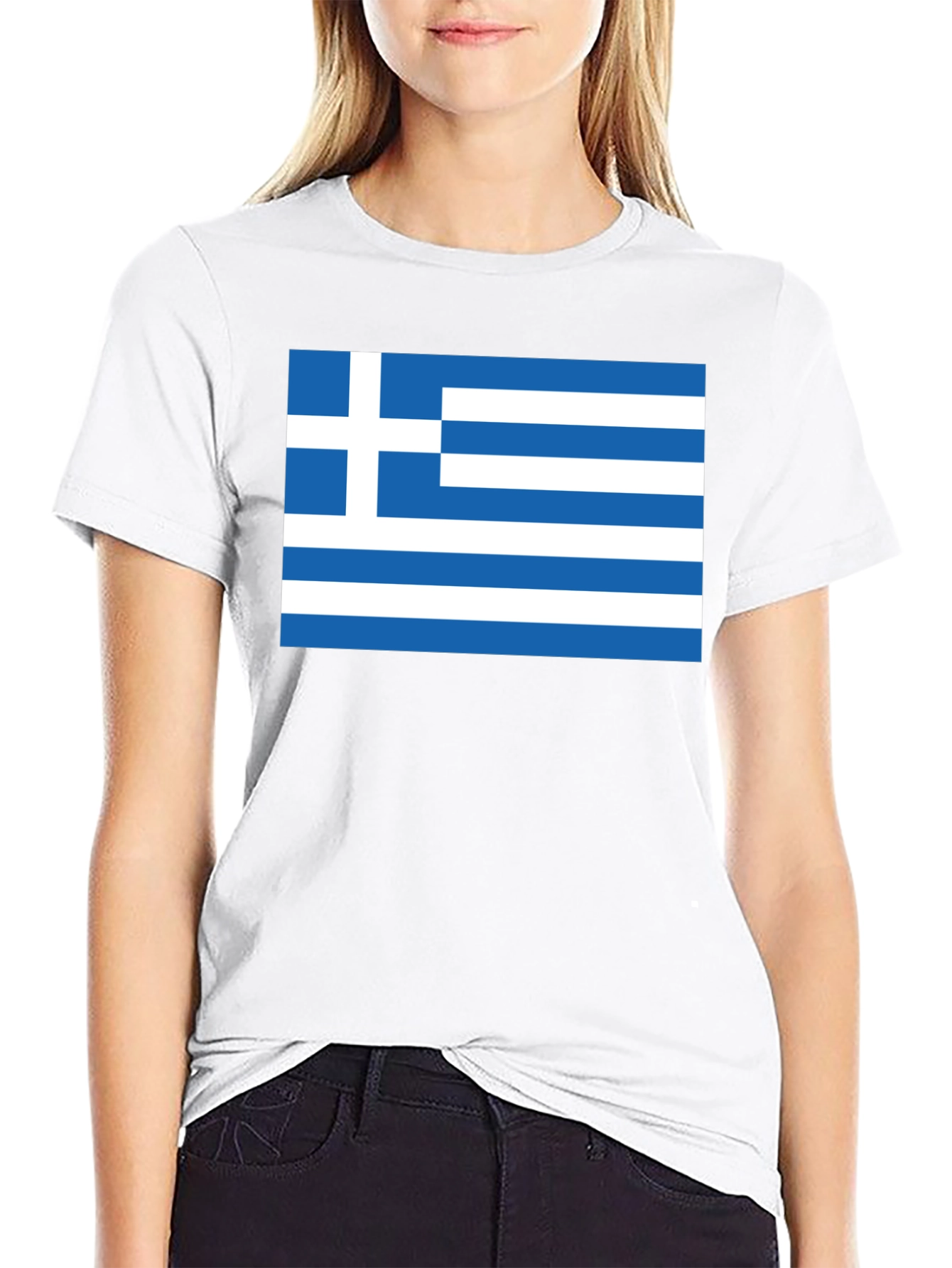Greek Flag T-Shirt - Show Your Pride!
