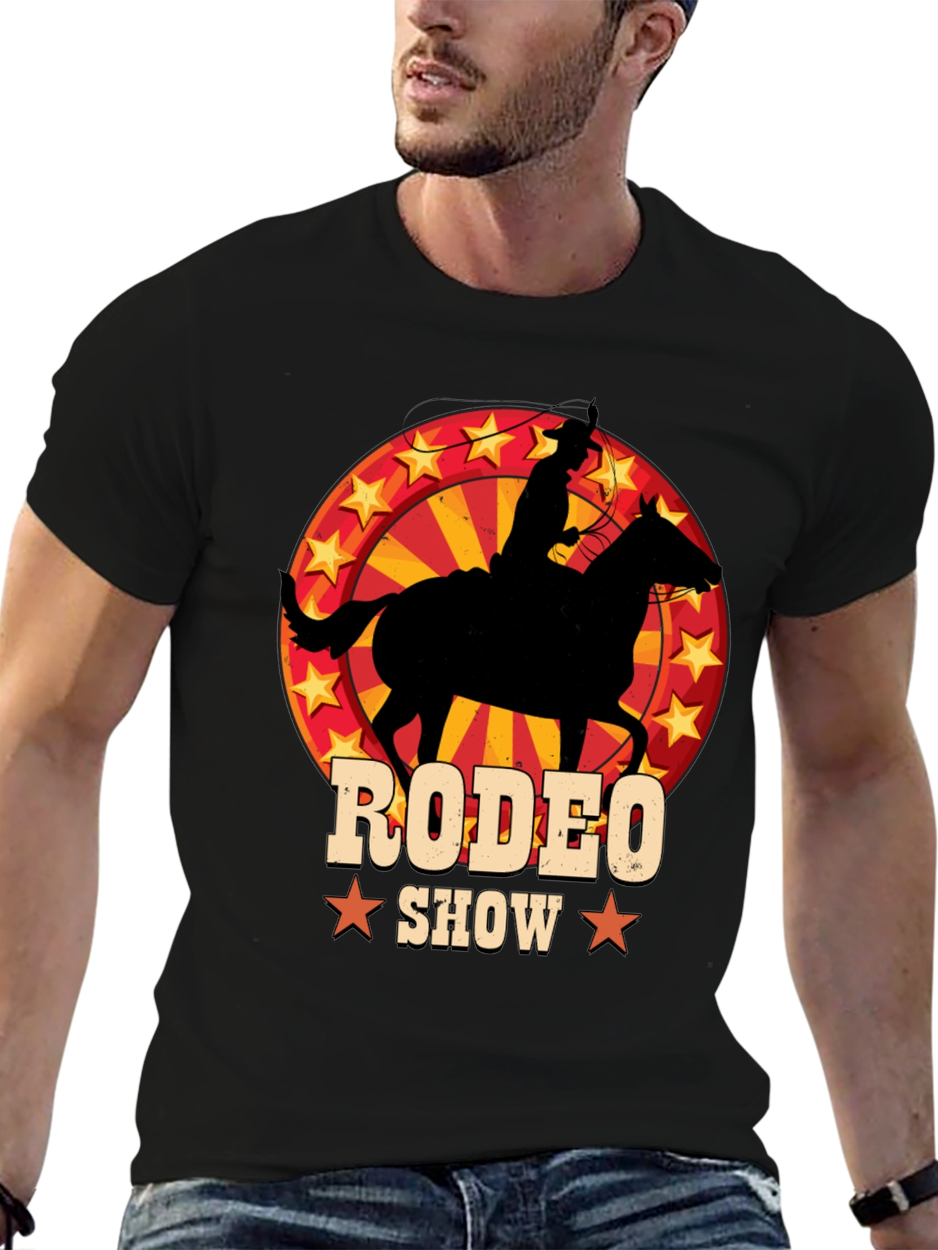 Rodeo Show Graphic Tee - Western Style