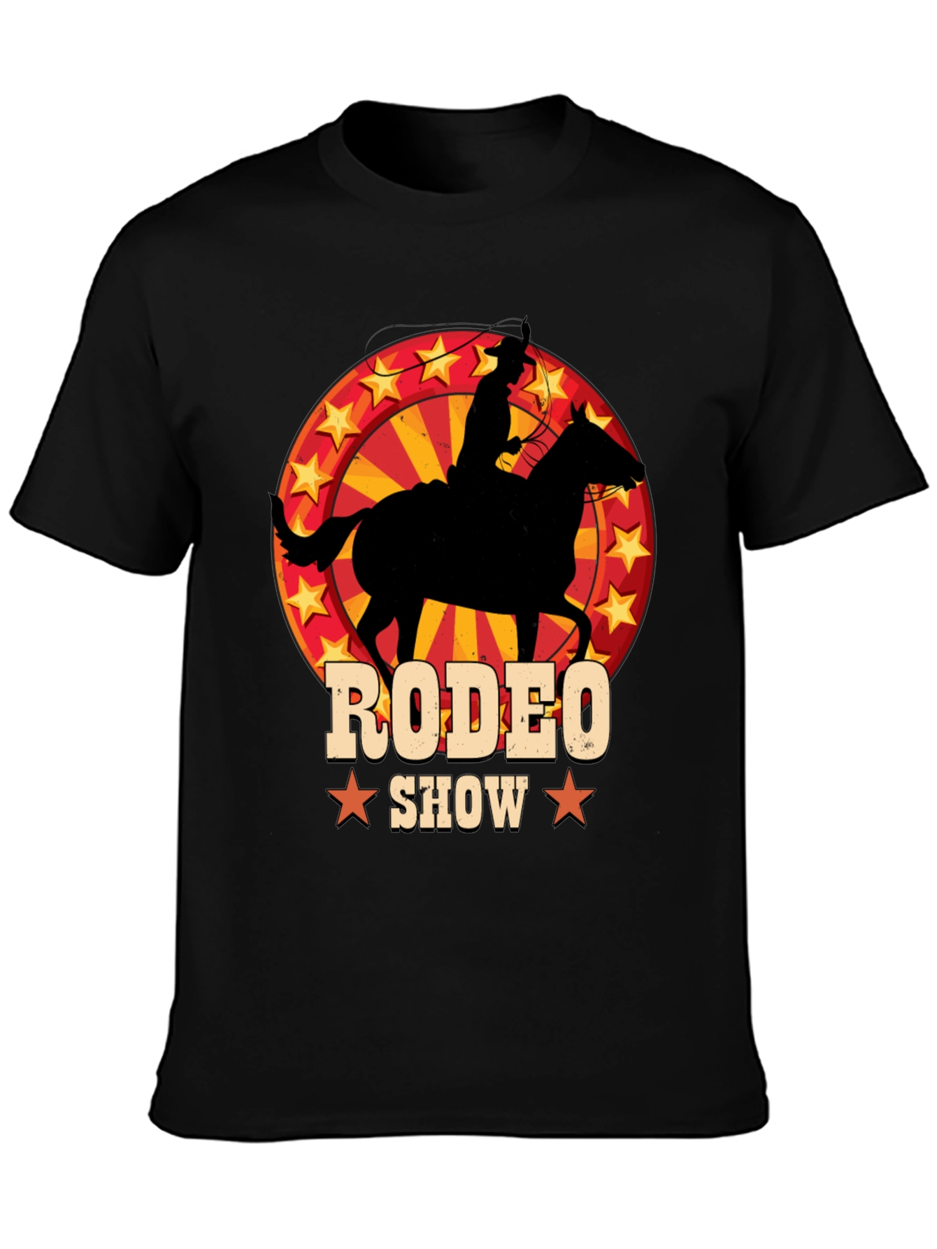 Rodeo Show Graphic Tee - Western Style