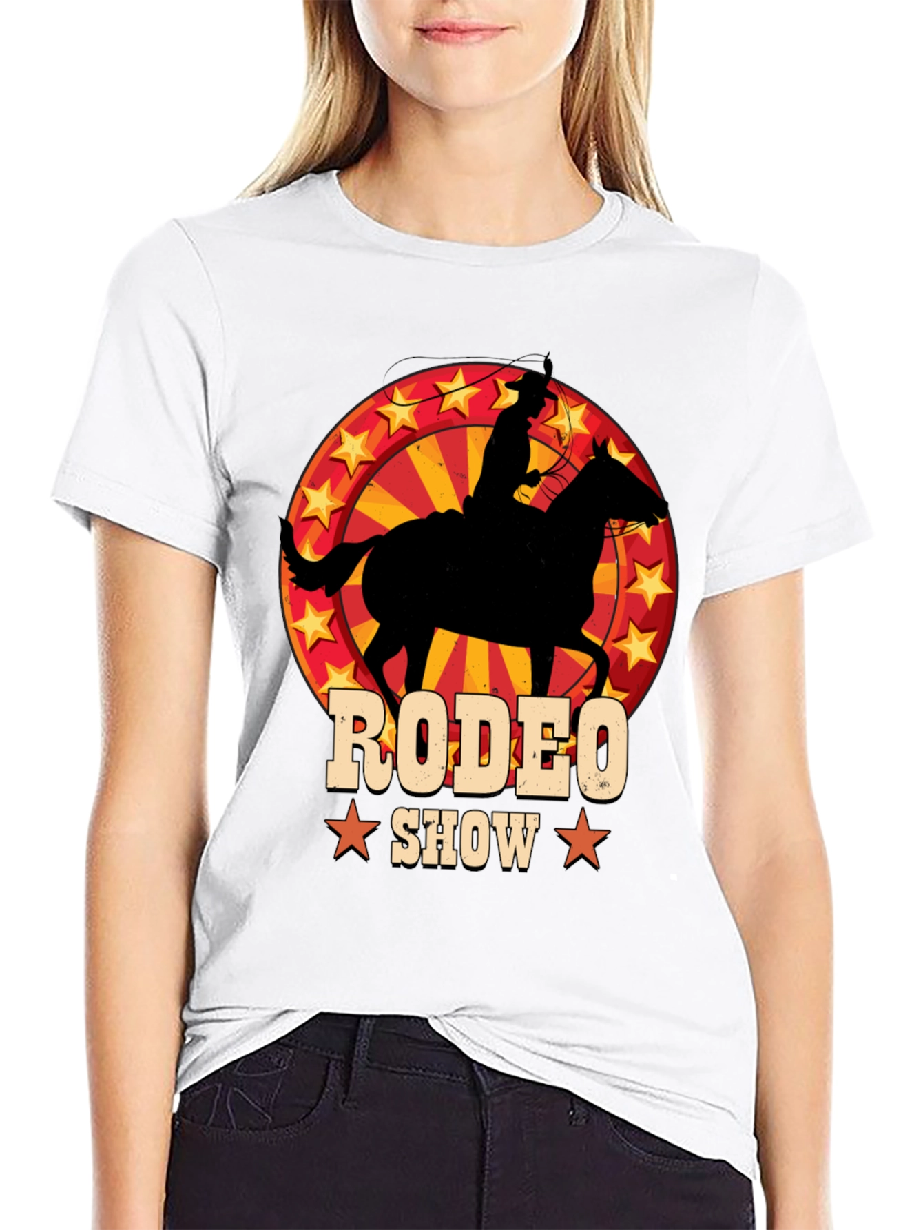 Rodeo Show Graphic Tee - Western Style