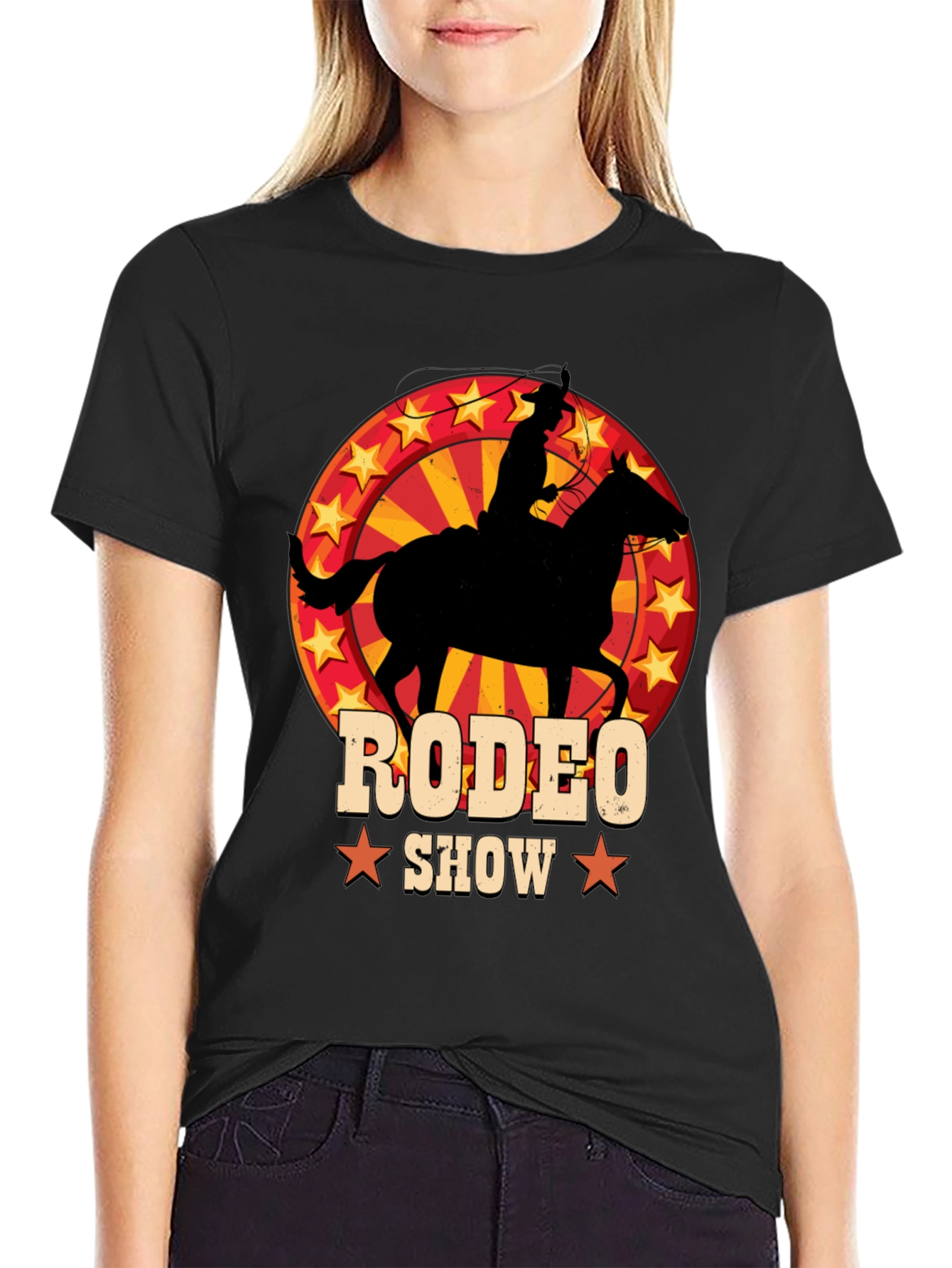 Rodeo Show Graphic Tee - Western Style