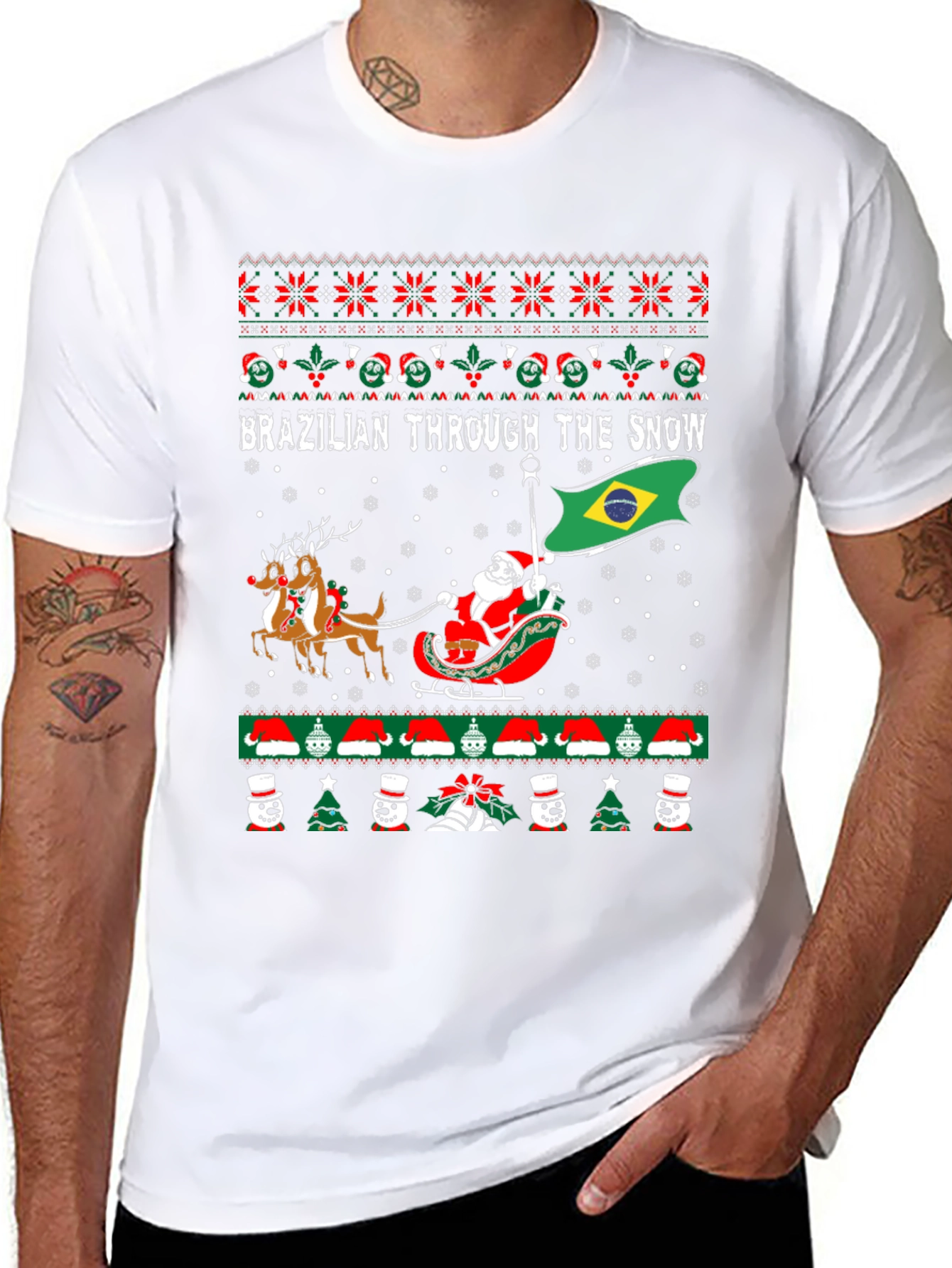 Brazilian Through the Snow T-Shirt