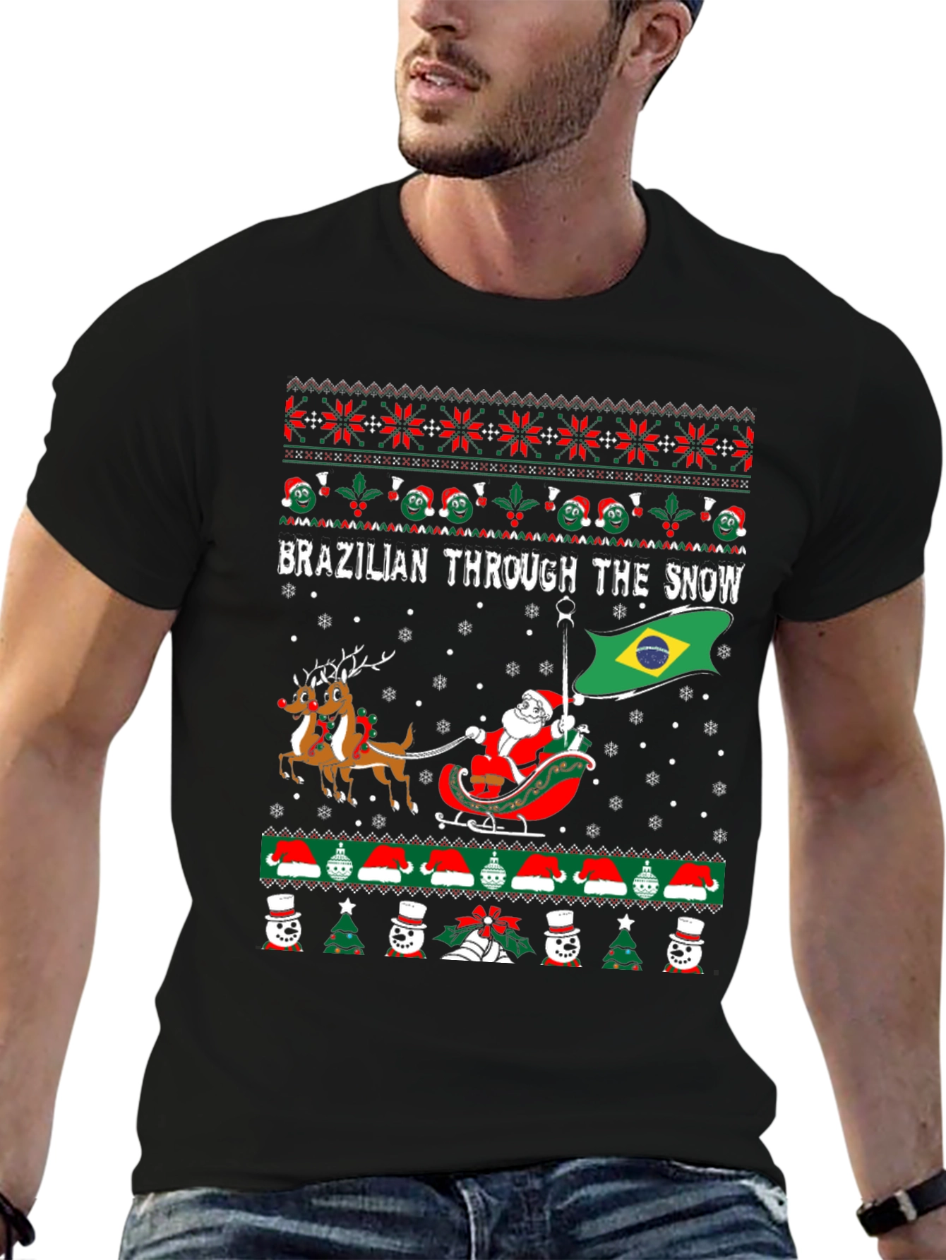Brazilian Through the Snow T-Shirt
