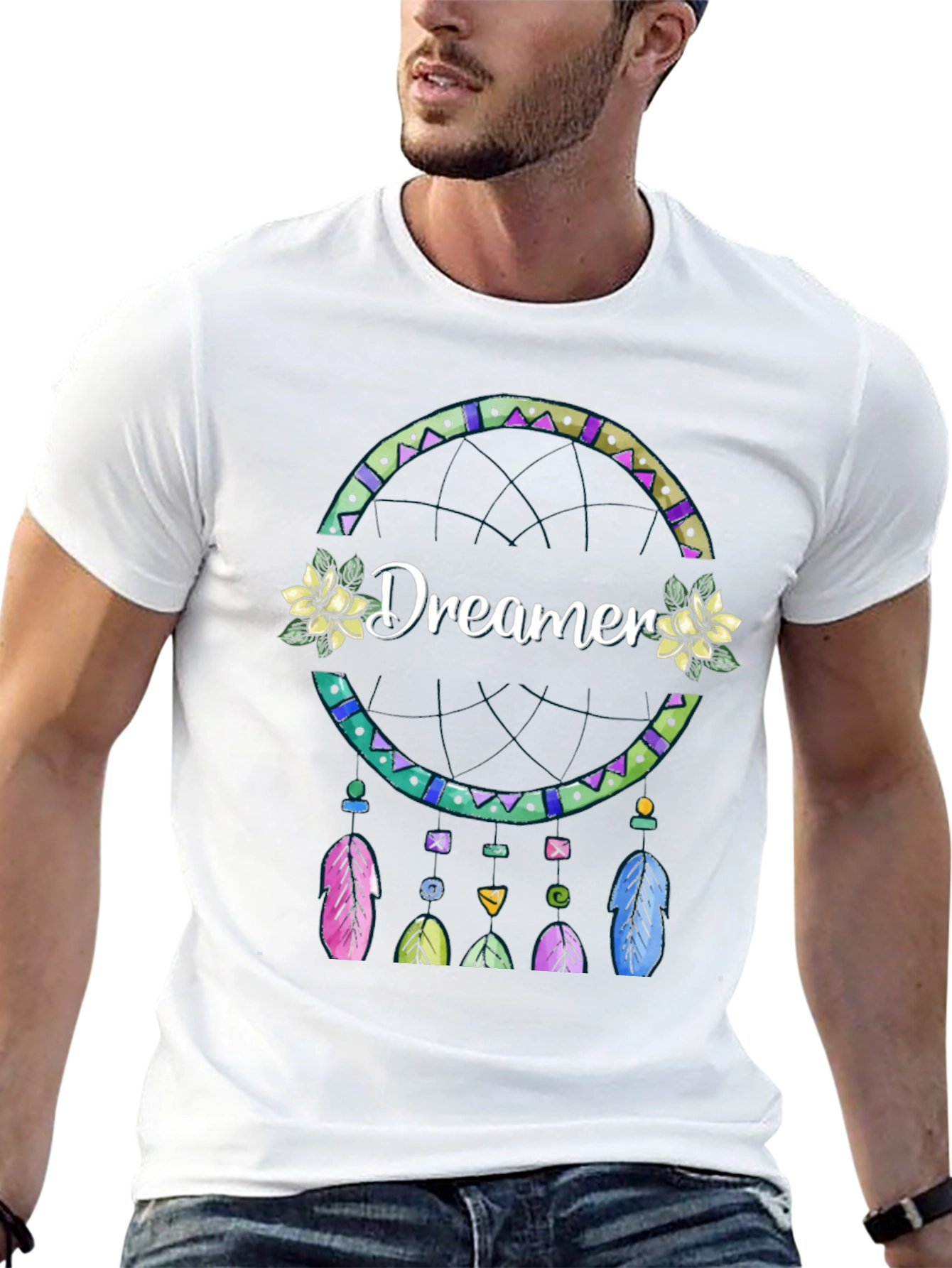Dreamer Graphic Tee | Boho Style T-Shirt