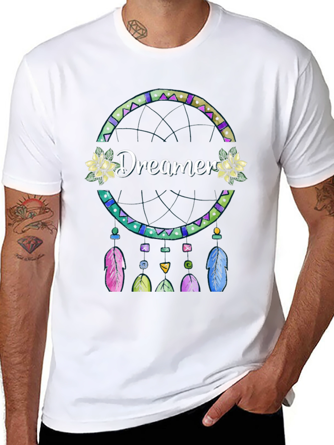Dreamer Graphic Tee | Boho Style T-Shirt