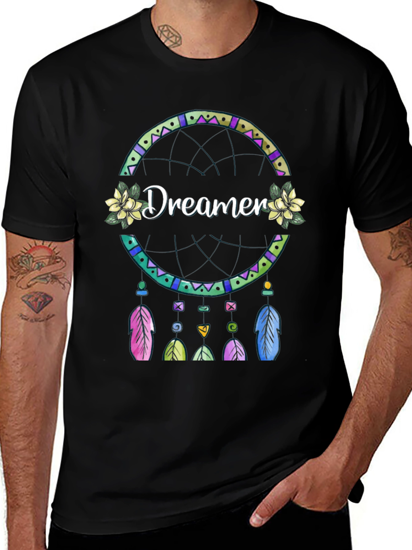 Dreamer Graphic Tee | Boho Style T-Shirt