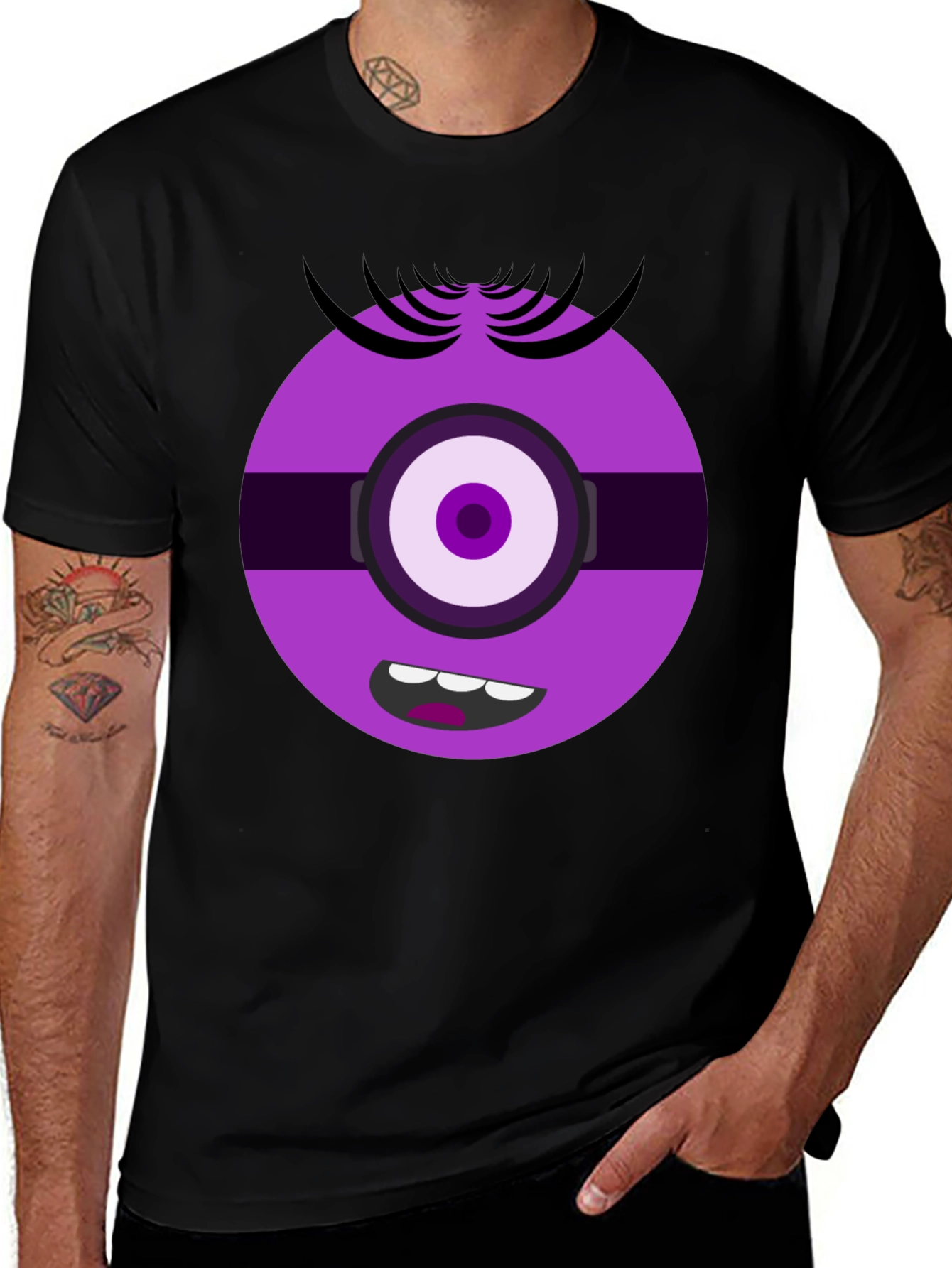 Evil Minion Graphic T-Shirt