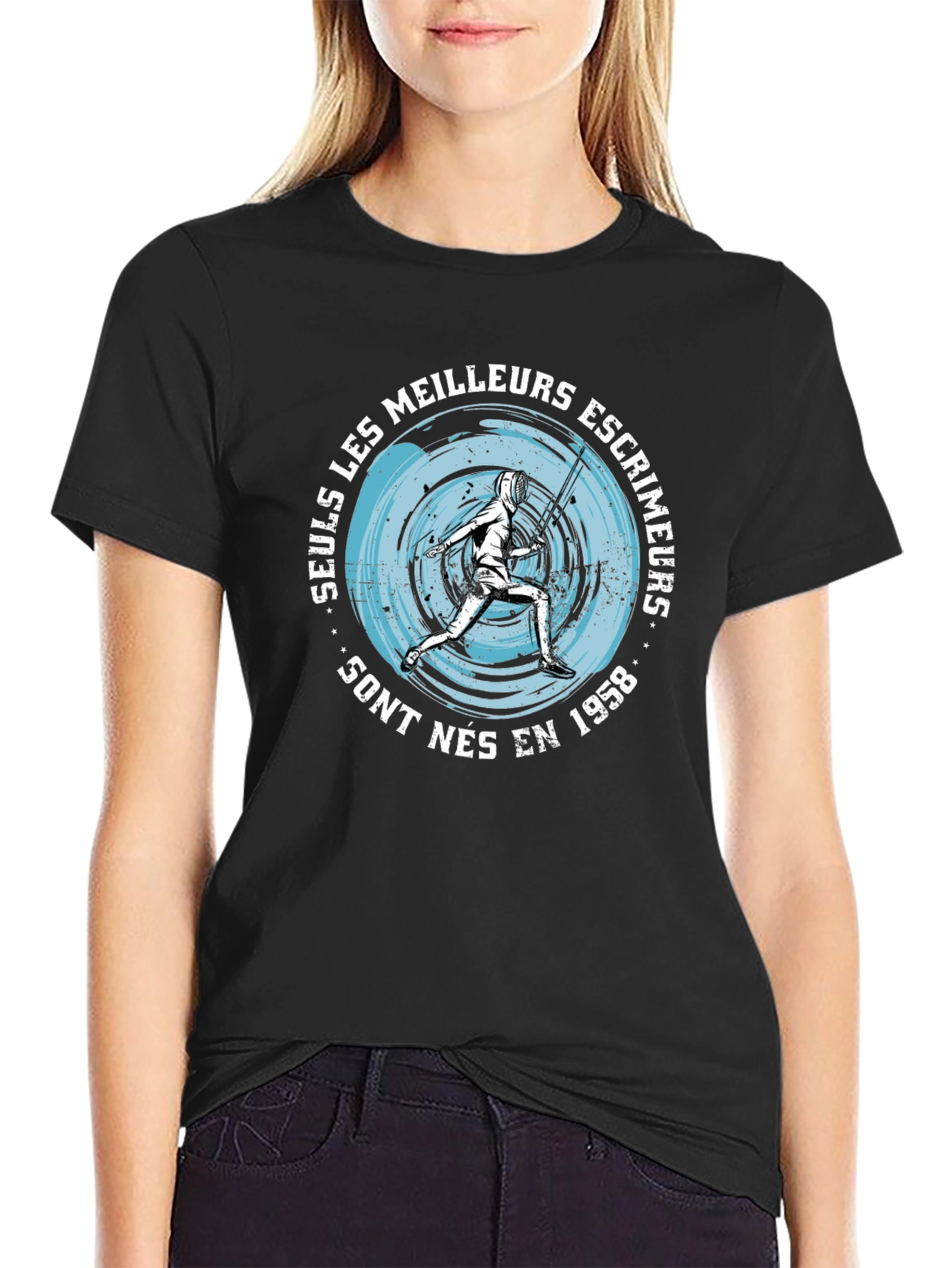 Fencing T-Shirt: Seuls Les Meilleurs Escrimeurs