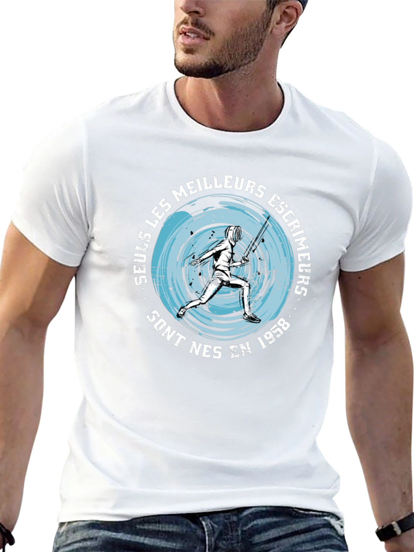 Fencing T-Shirt: Seuls Les Meilleurs Escrimeurs