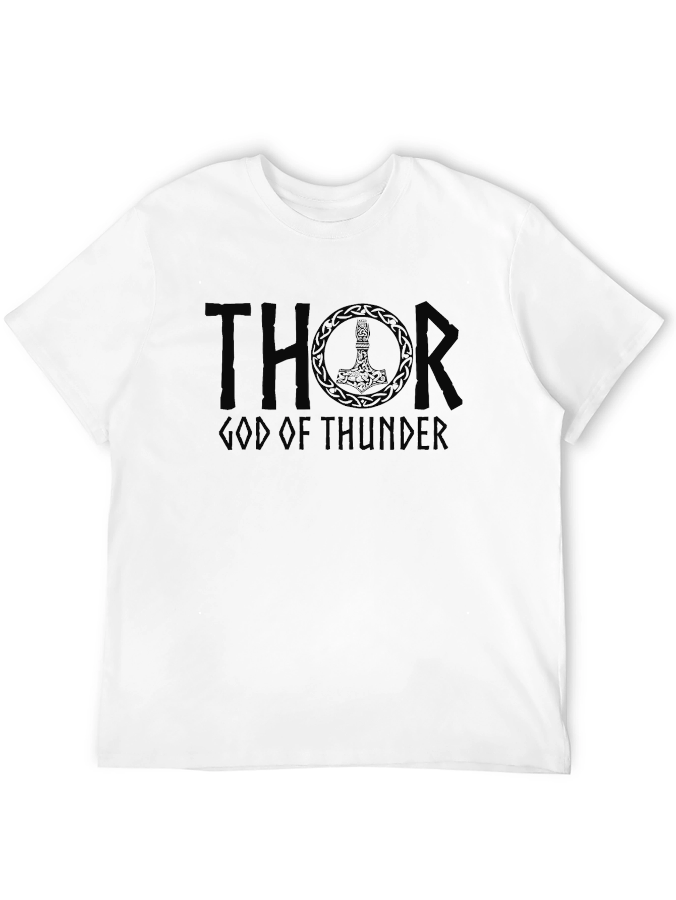 Thor: God of Thunder Black Graphic T-Shirt