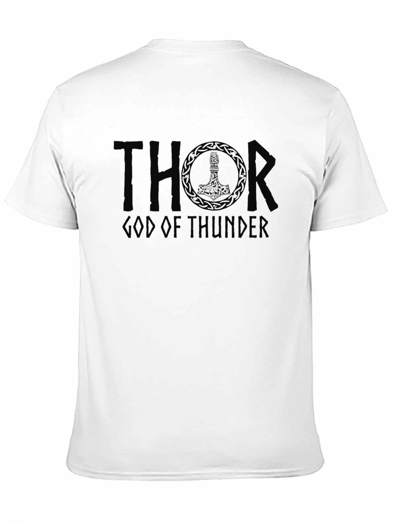 Thor: God of Thunder Black Graphic T-Shirt