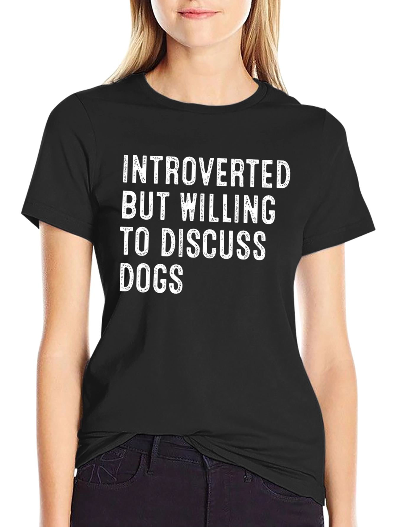 Introverted Dog Lover T-Shirt - Funny & Unique