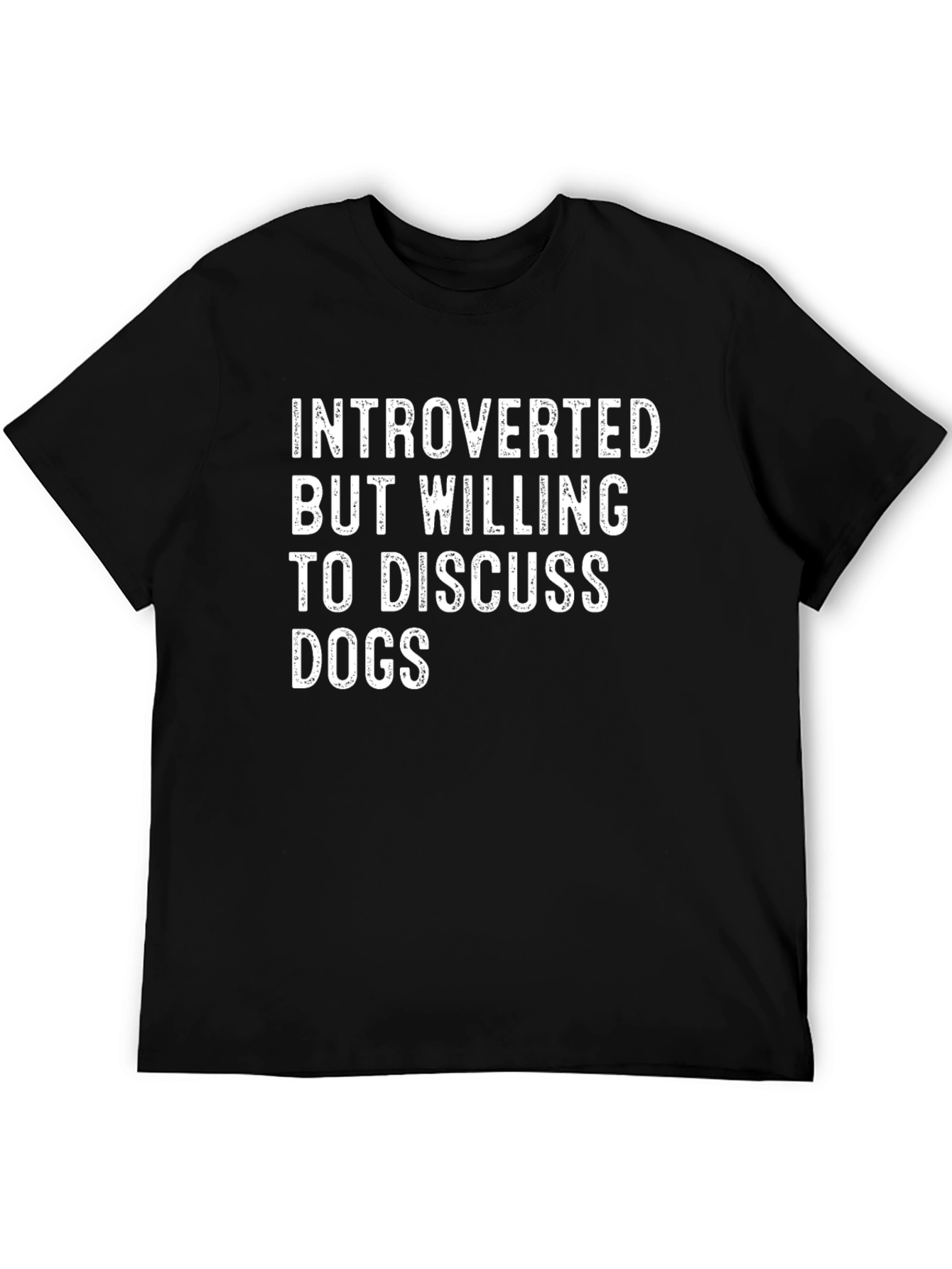 Introverted Dog Lover T-Shirt - Funny & Unique