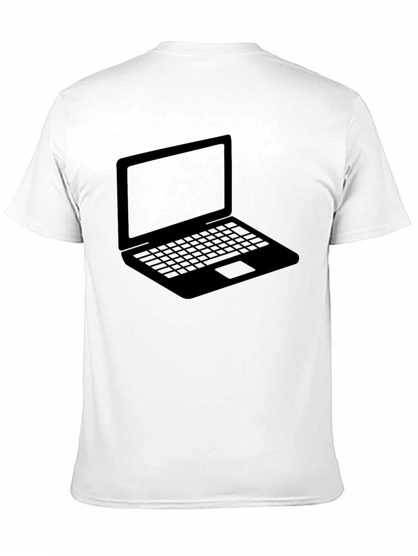 Laptop Graphic Tee - Black T-Shirt