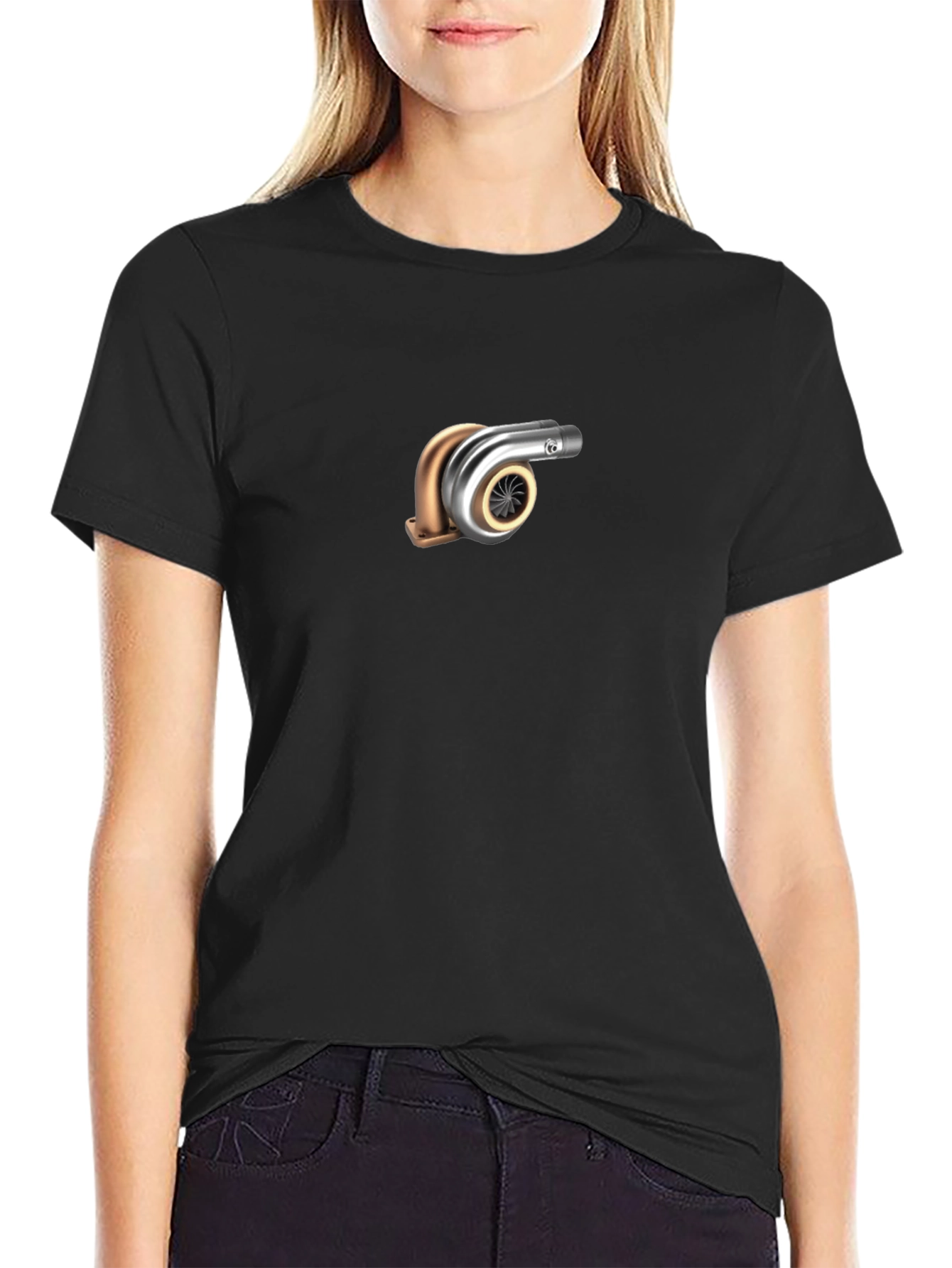 Turbocharged Black T-Shirt